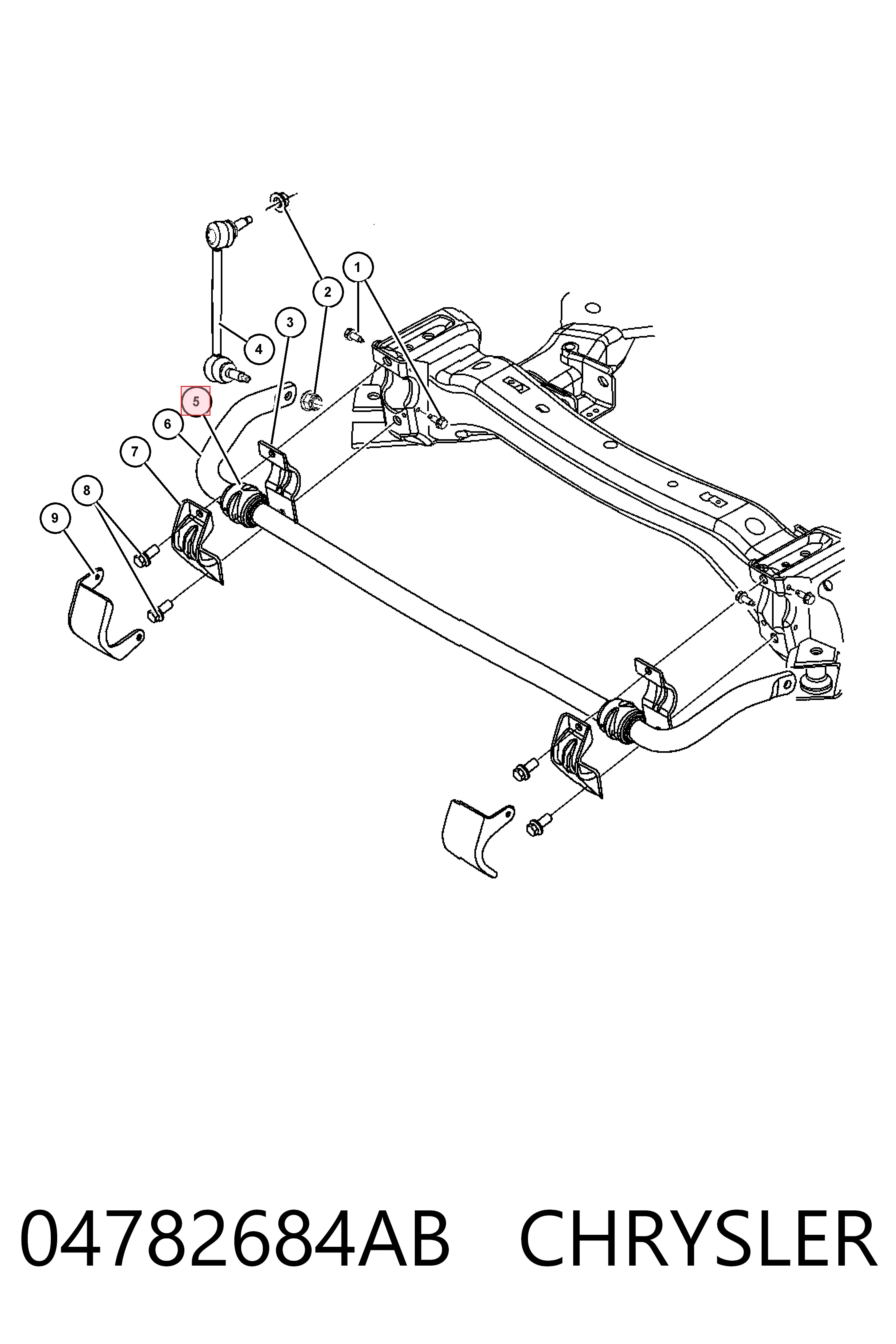04782684AB Chrysler