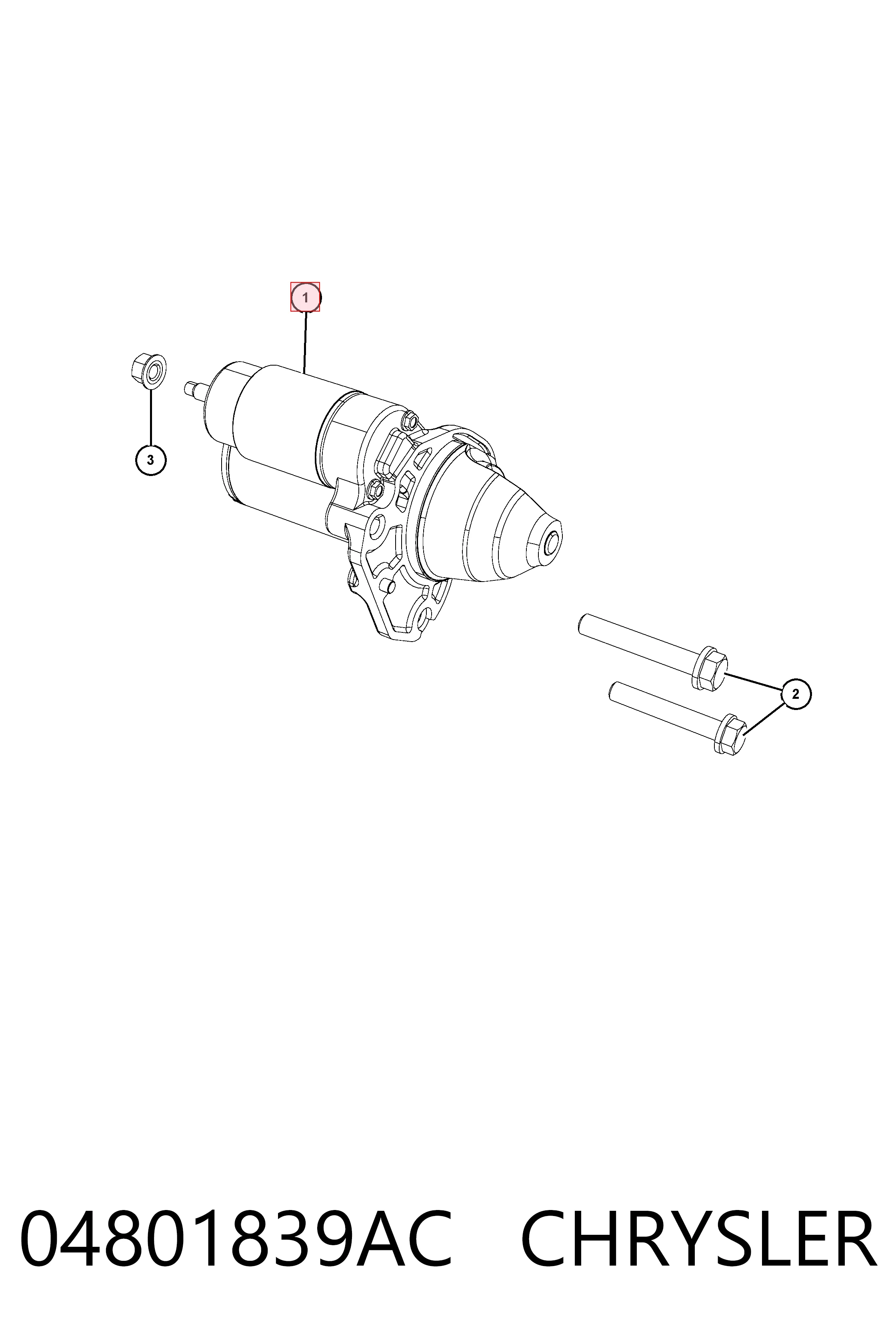 04801839AC Chrysler