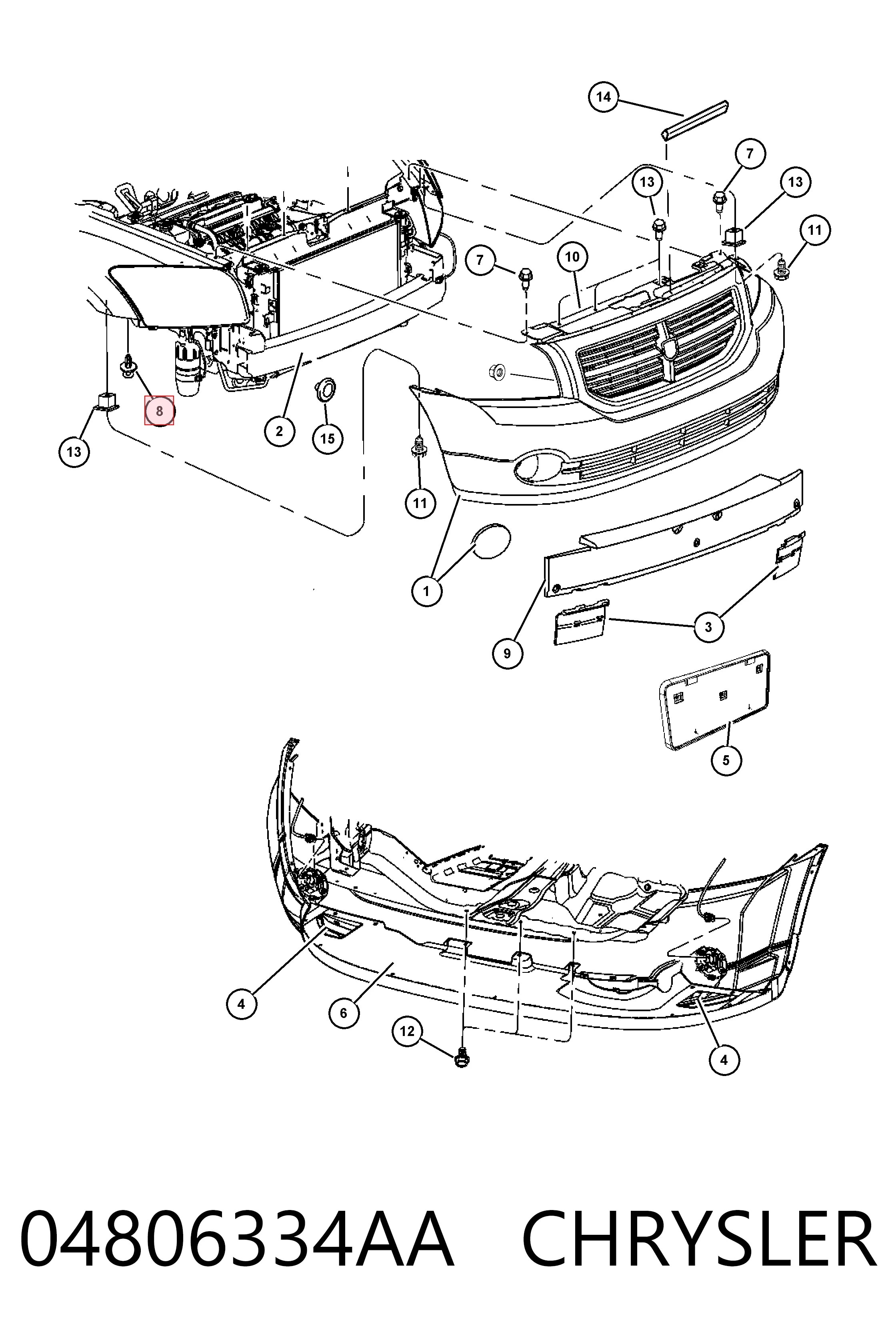 04806334AA CHRYSLER