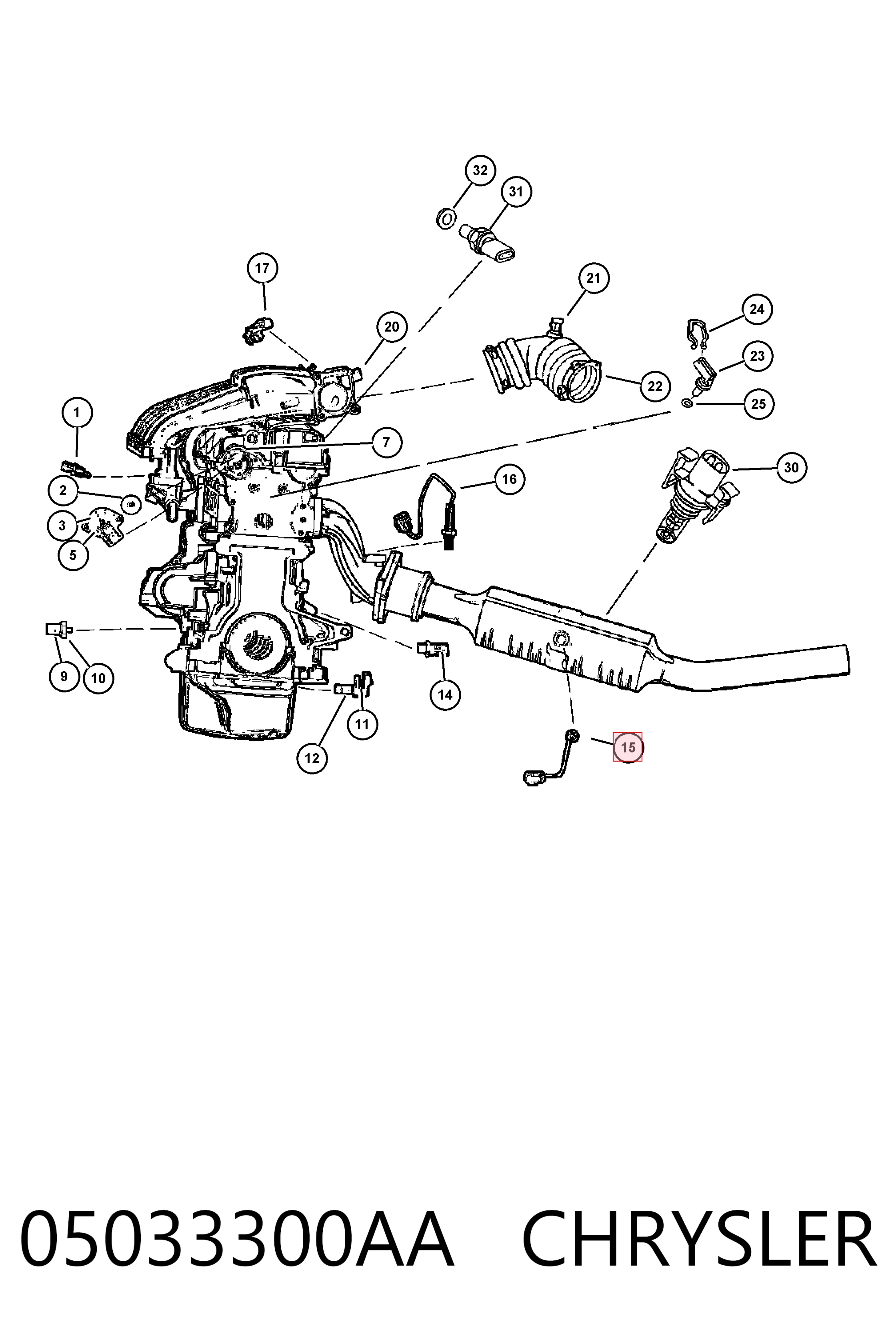  Sonda lambda Mercedes A 