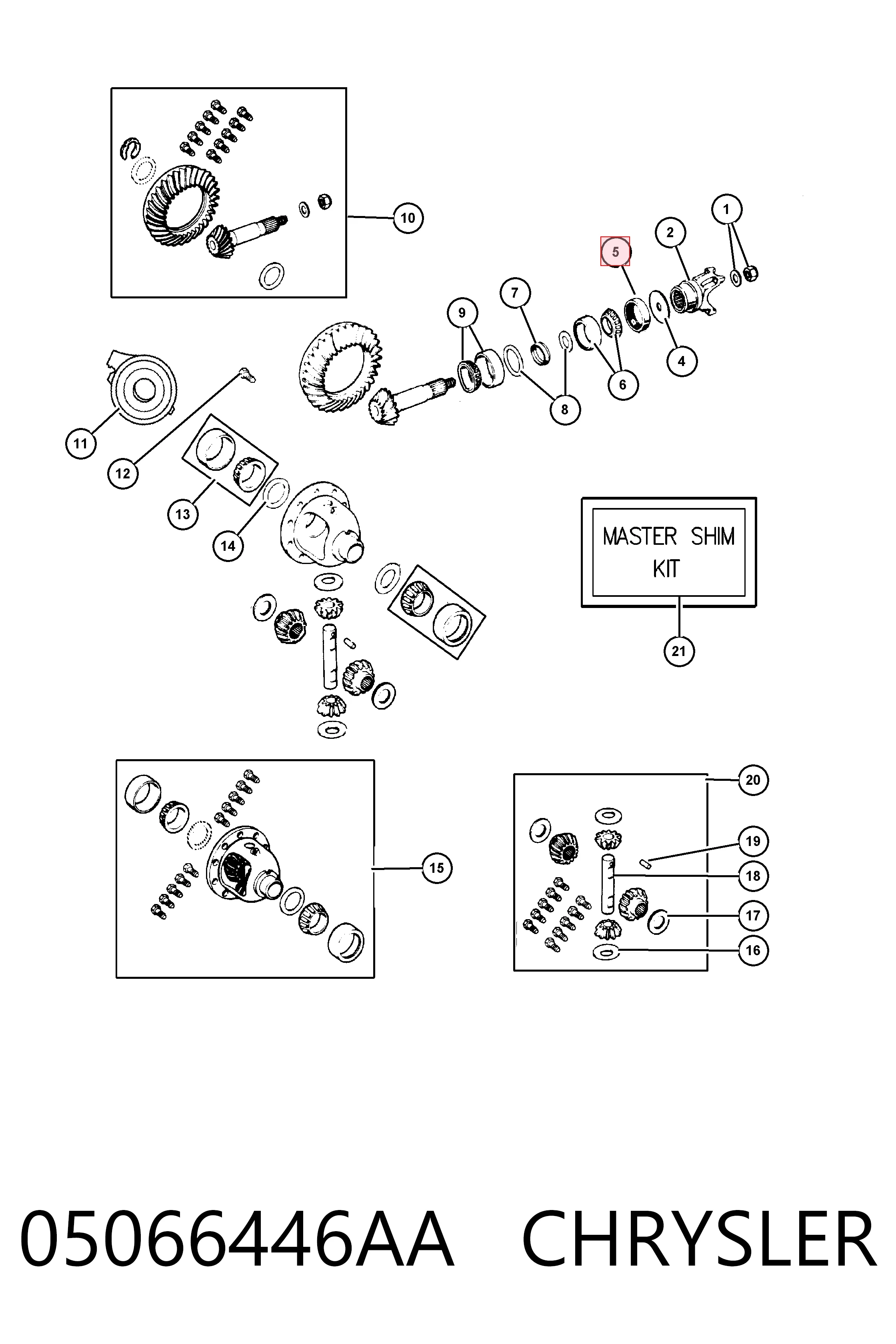 Retén del piñón del diferencial delantero Fiat/Alfa/Lancia K05066446AA precio, desde 27,85 EUR