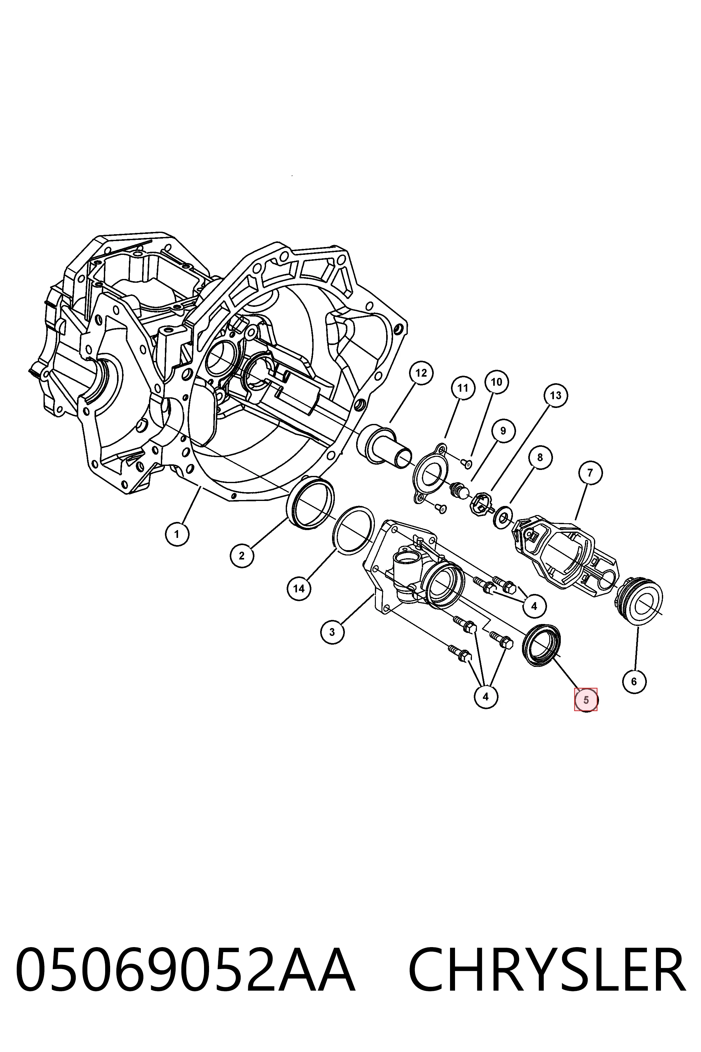 05069052AA Chrysler