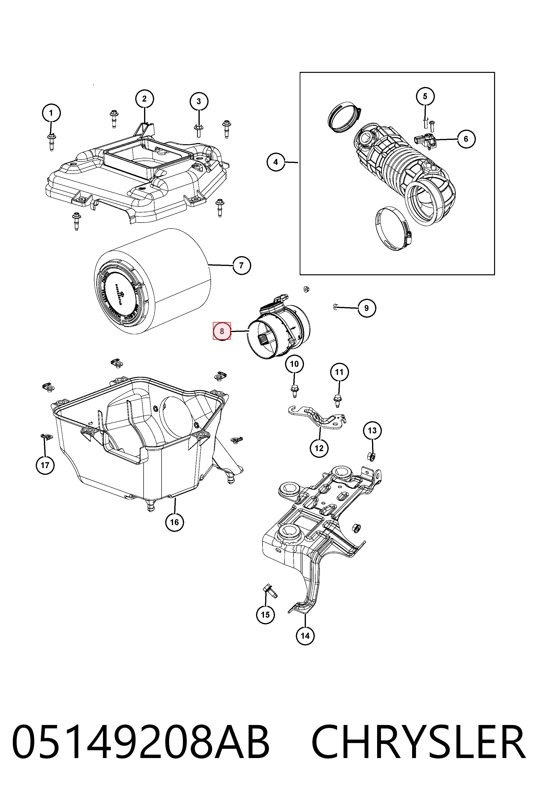 Medidor de flujo de aire EFI 305024 precio, desde 56,63 EUR