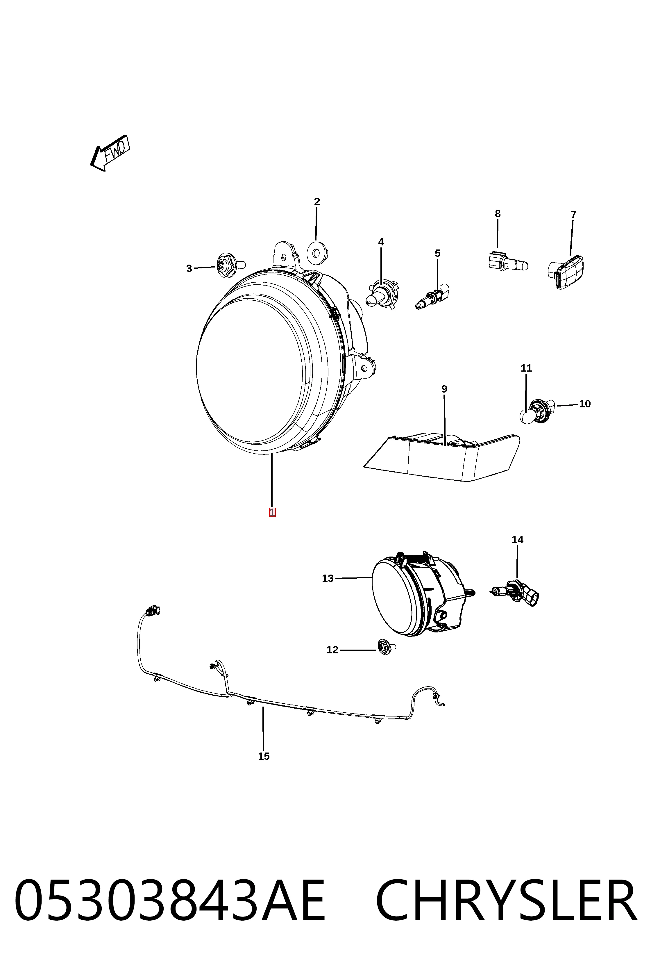 Faros para Jeep Patriot  