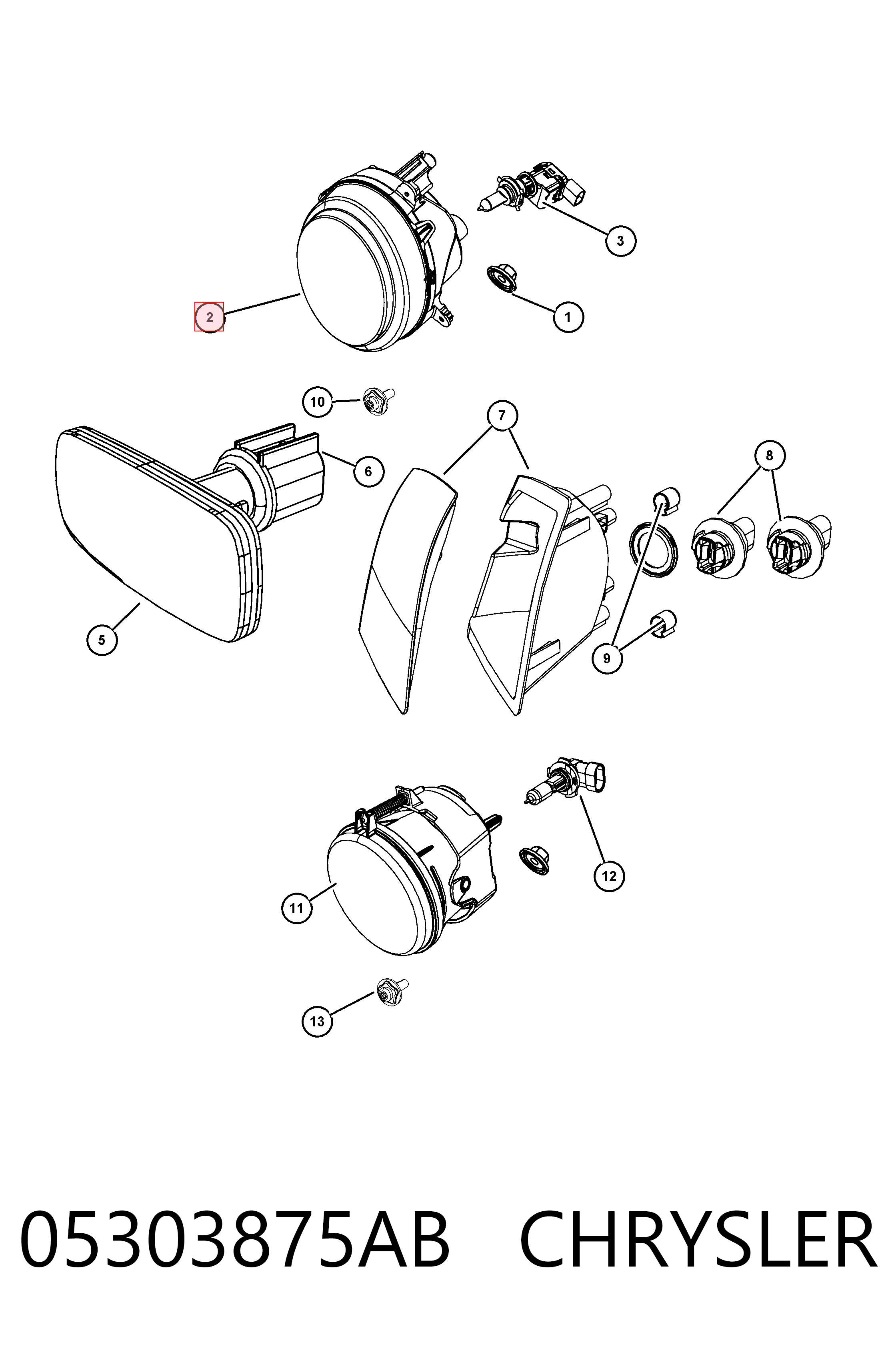 Faros para Jeep Patriot  
