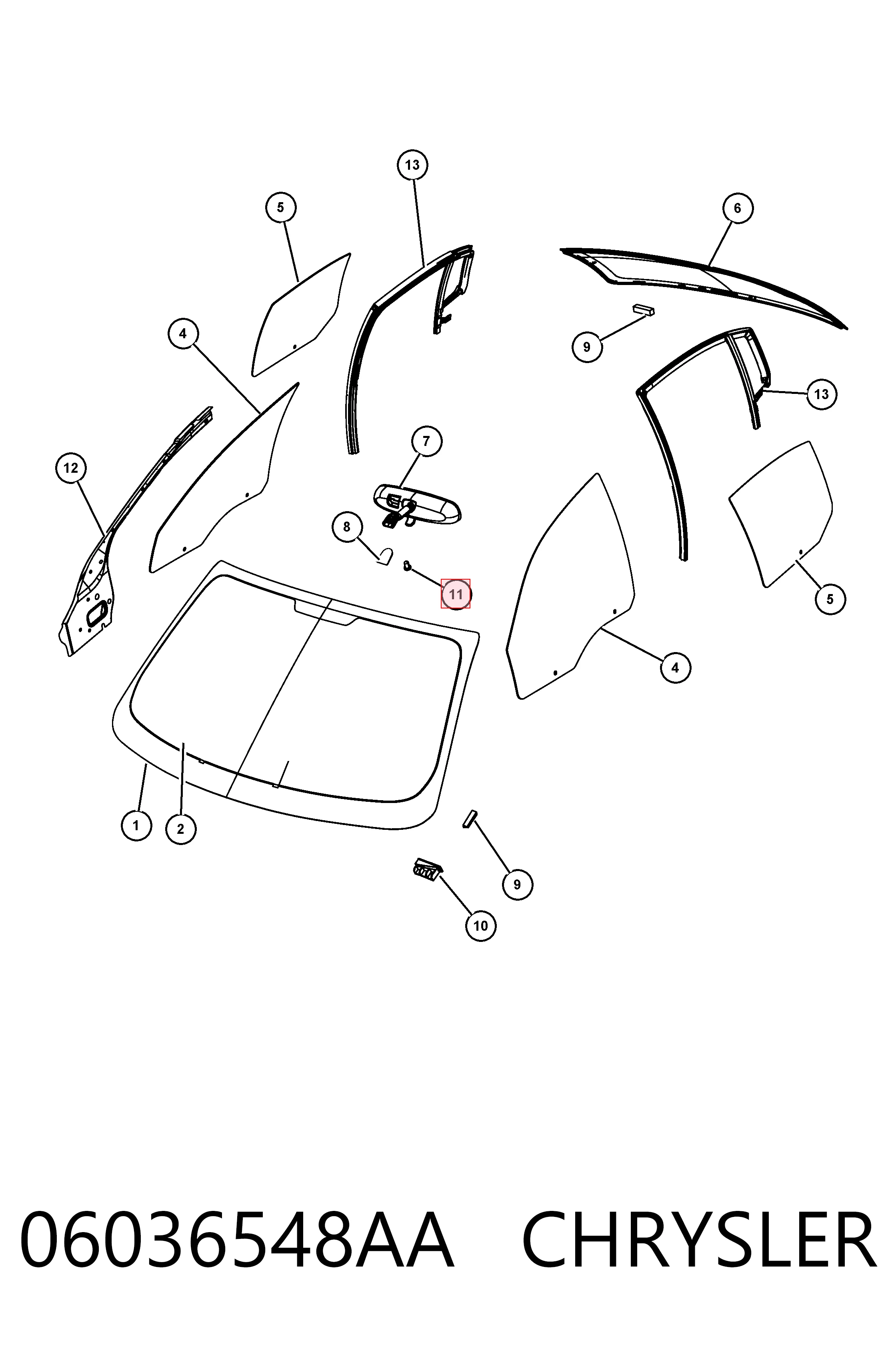 06036548AA Chrysler