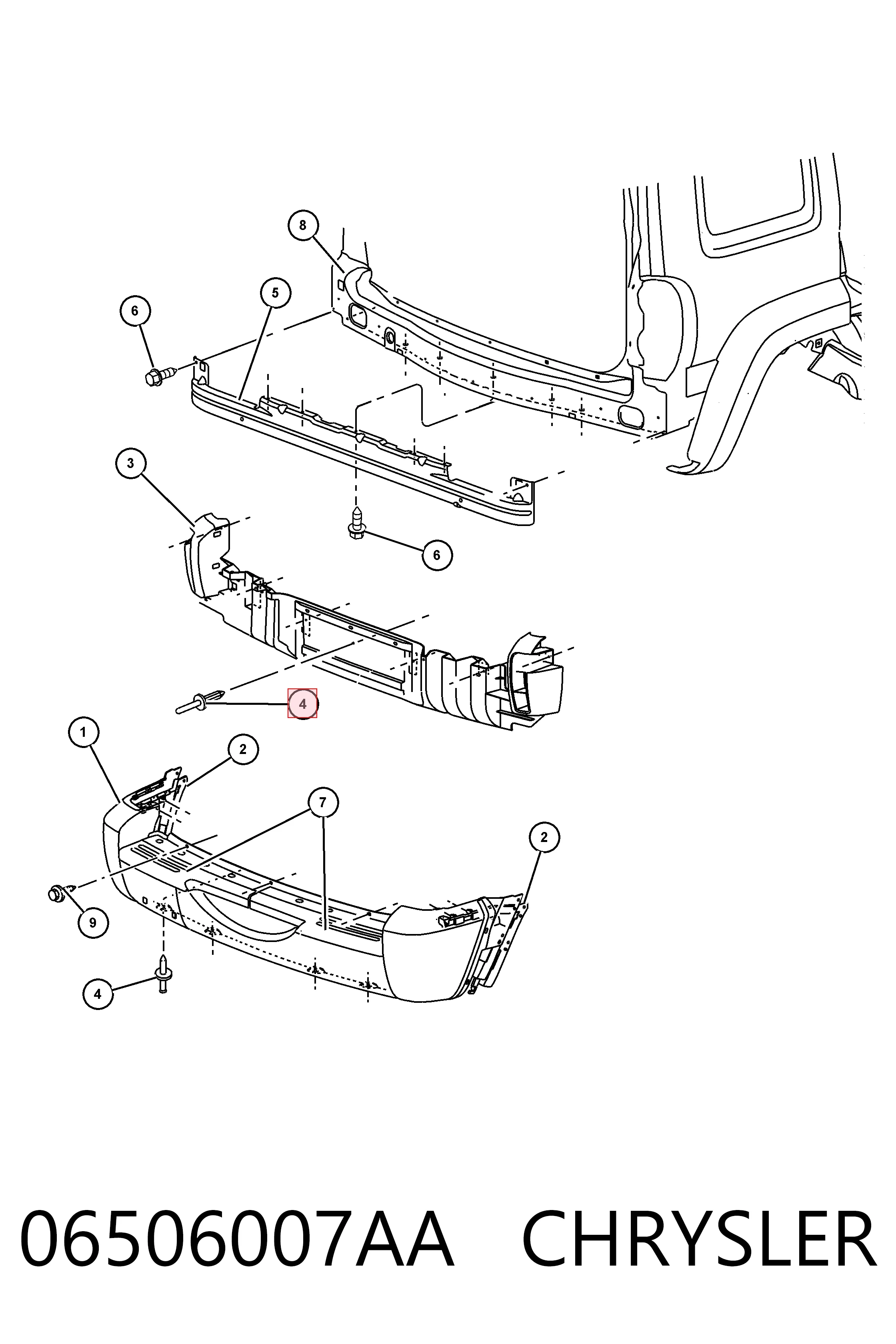 06506007AA Chrysler