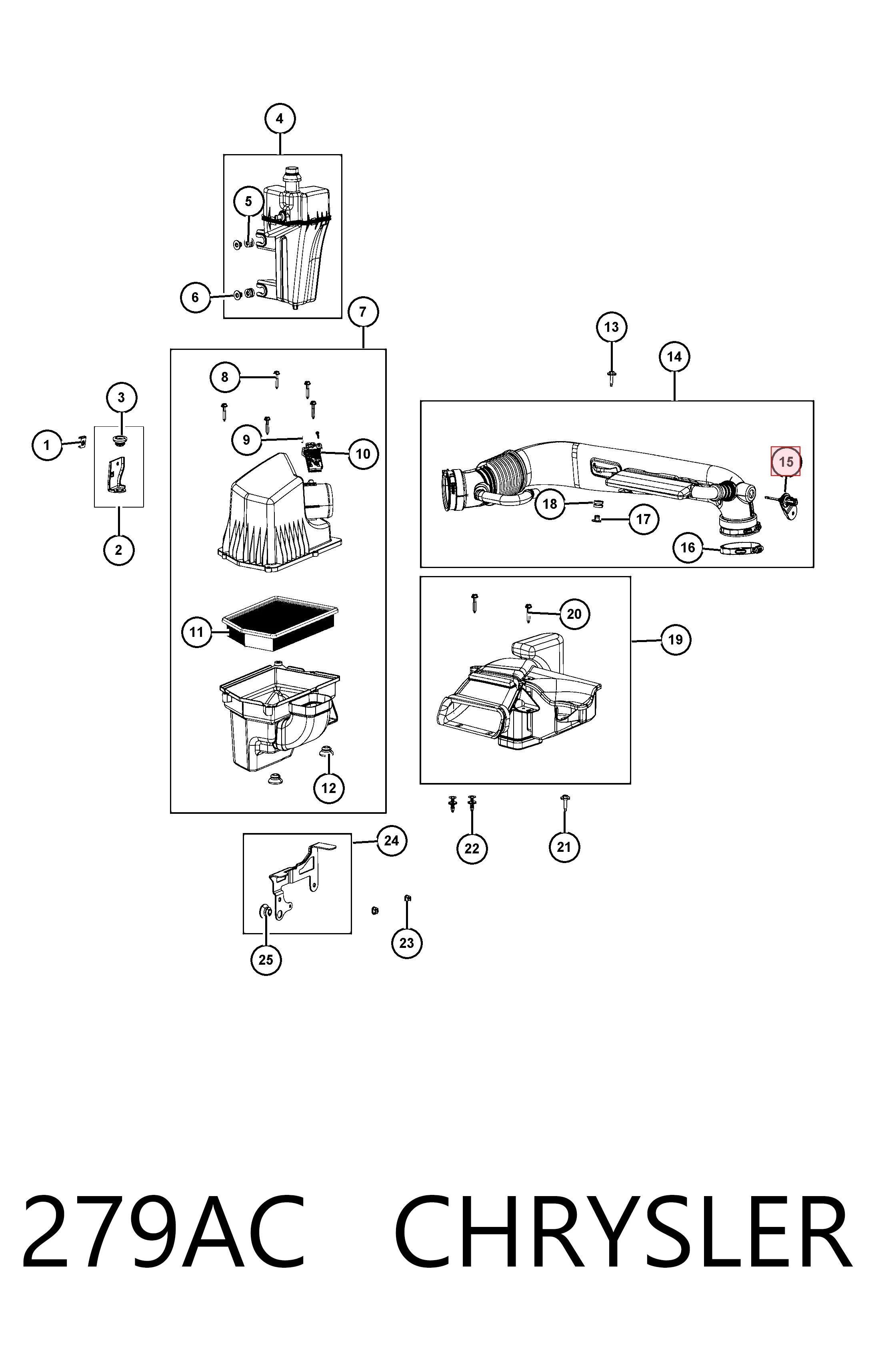 Comprar K05149279AC Fiat/Alfa/Lancia Sensor de temperatura del aire de admisión