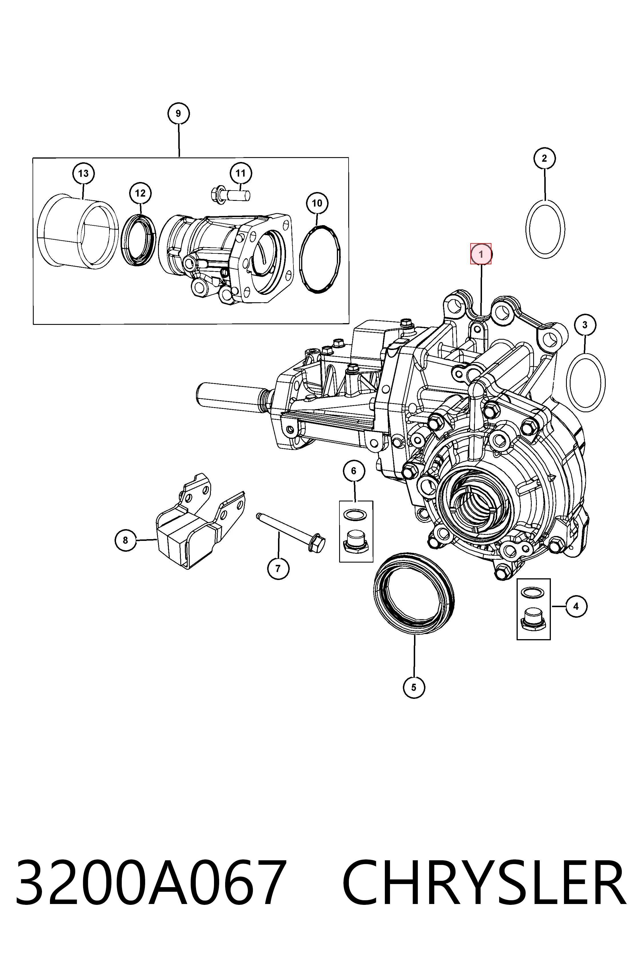 Caja de transferencia Fiat/Alfa/Lancia K05273456AA precio, desde 333,76 EUR