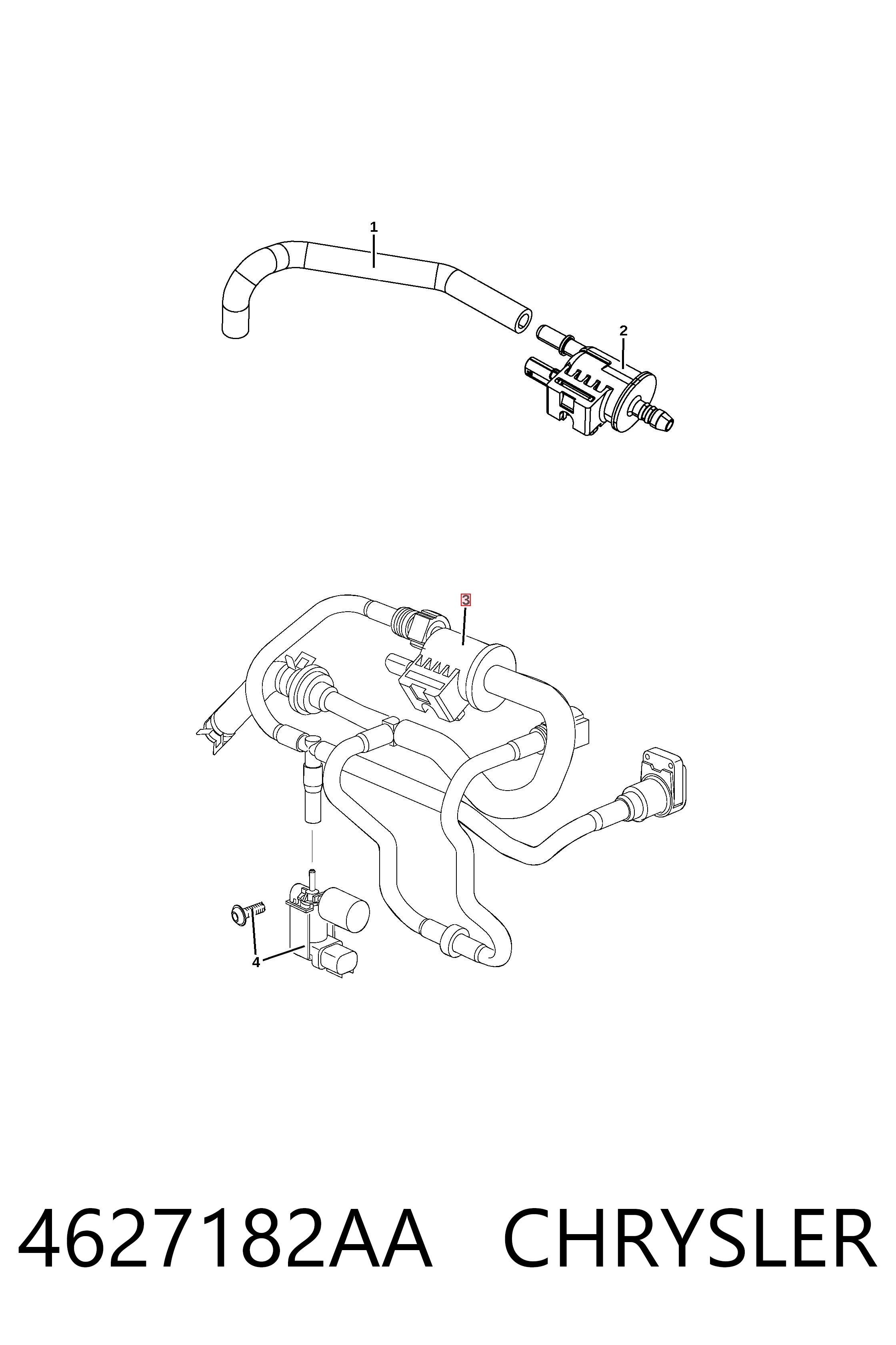 4627182AA Chrysler 