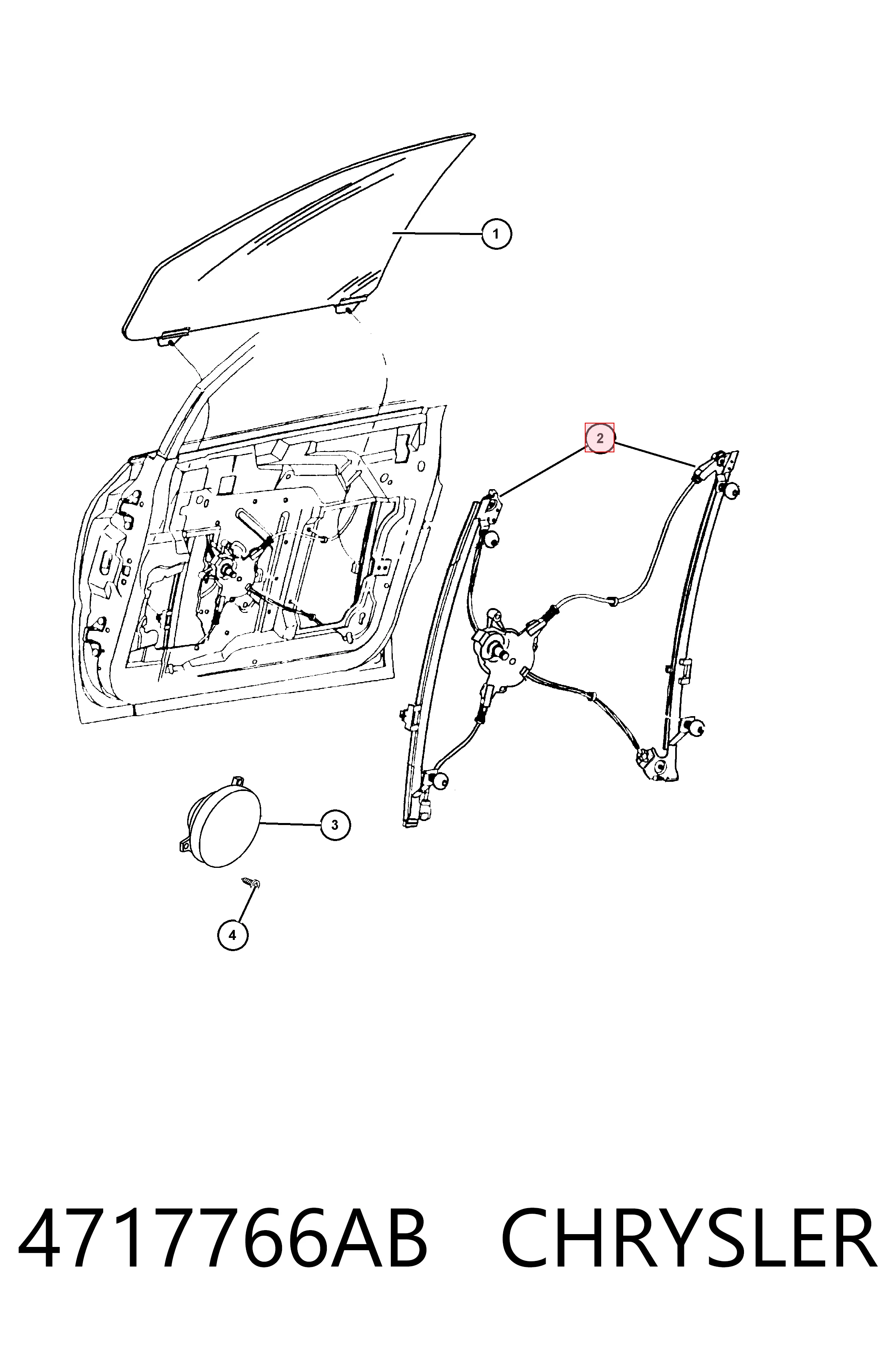 Mecanismo de elevalunas delantero derecha Chrysler Voyager GRAND monovolumen (2000 - 2007) precio, desde 57,48 EUR