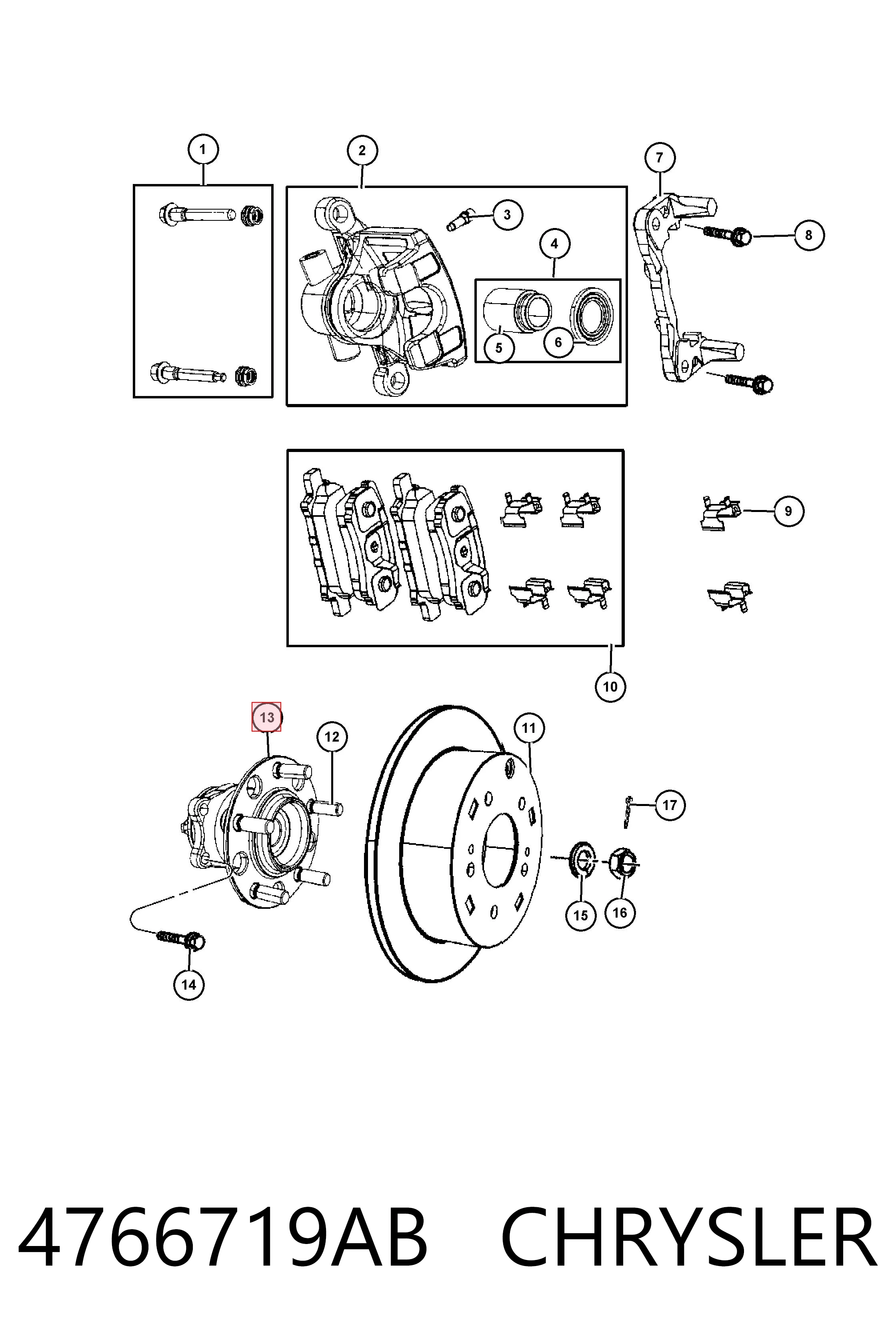 4766719AB Chrysler