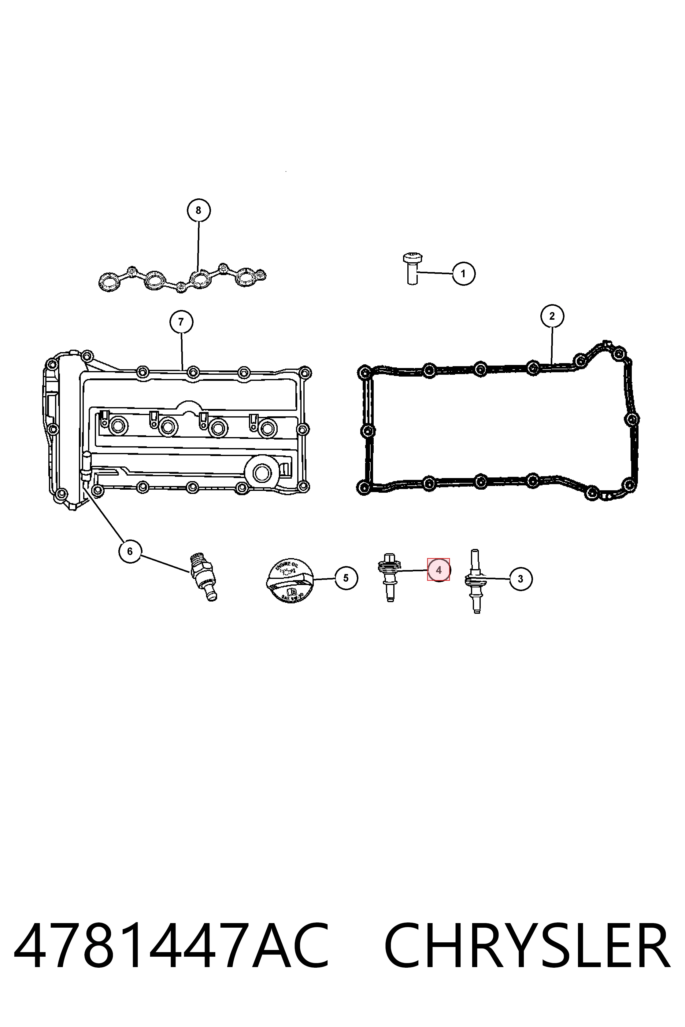 Servofreno 4781447AC CHRYSLER