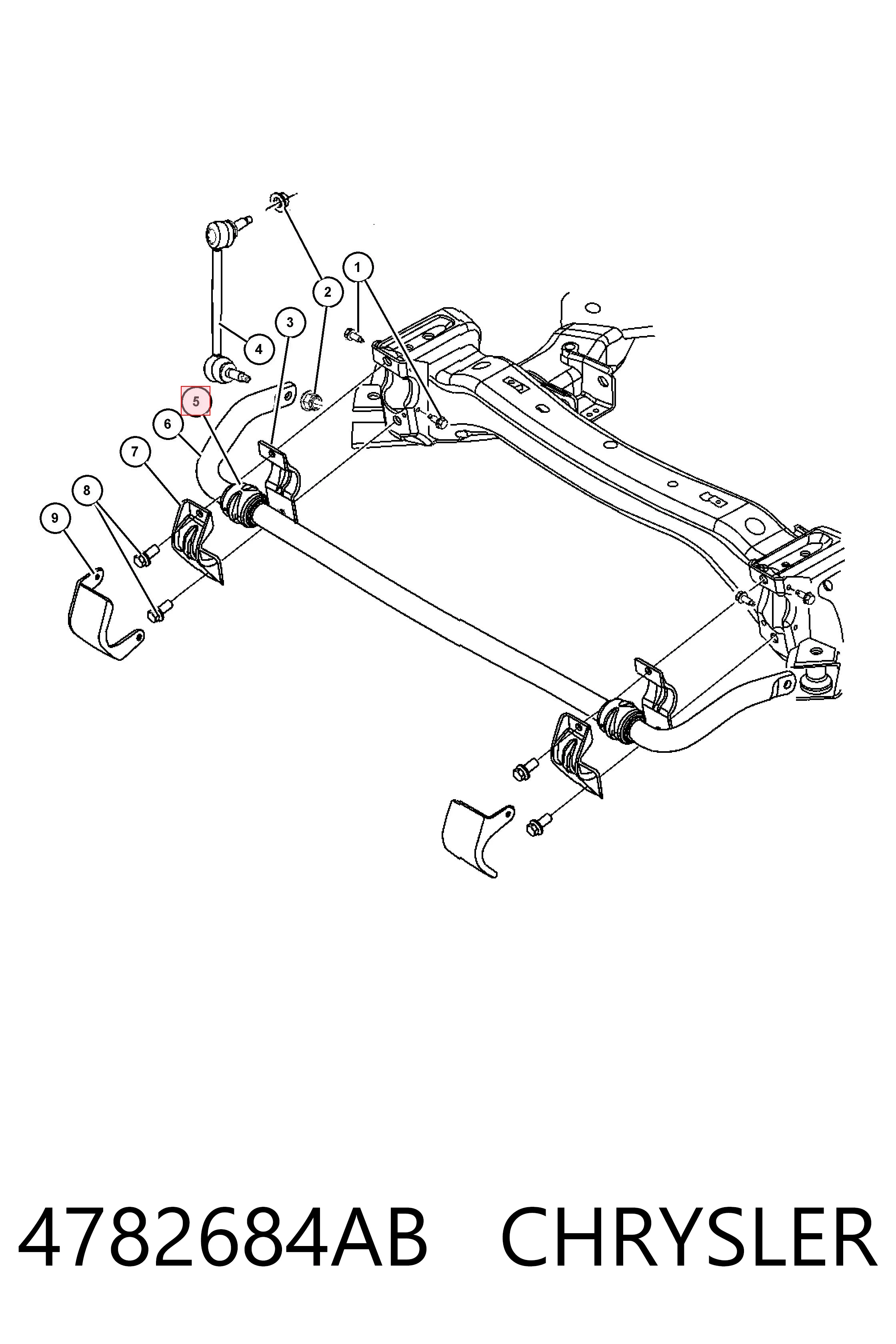 4782684AB Chrysler