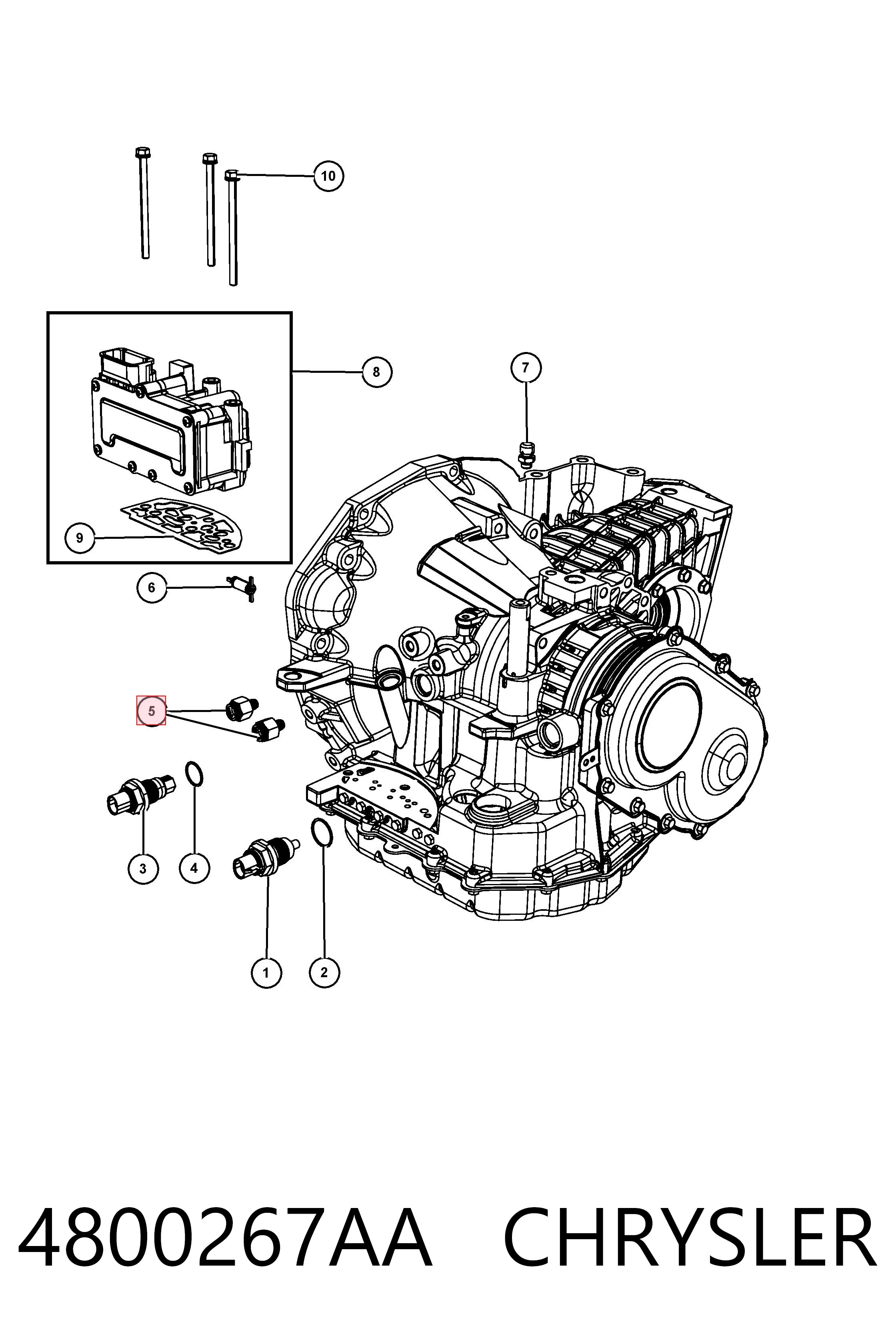 Comprar K05017621AA Fiat/Alfa/Lancia Condensador de aire acondicionado