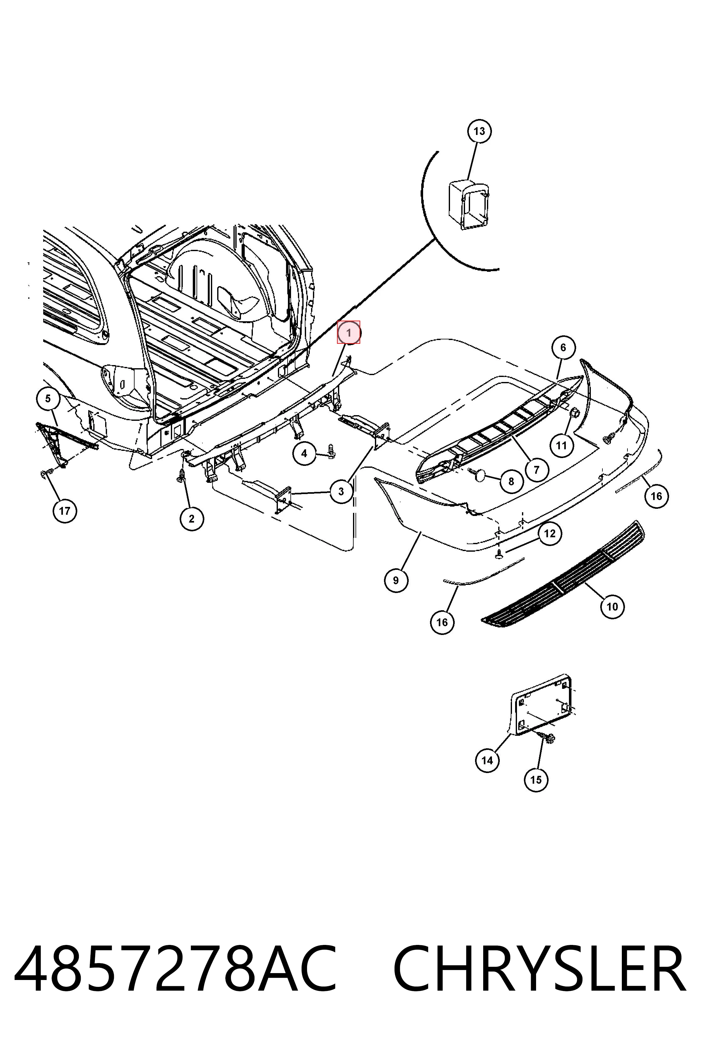 4857278AC CHRYSLER