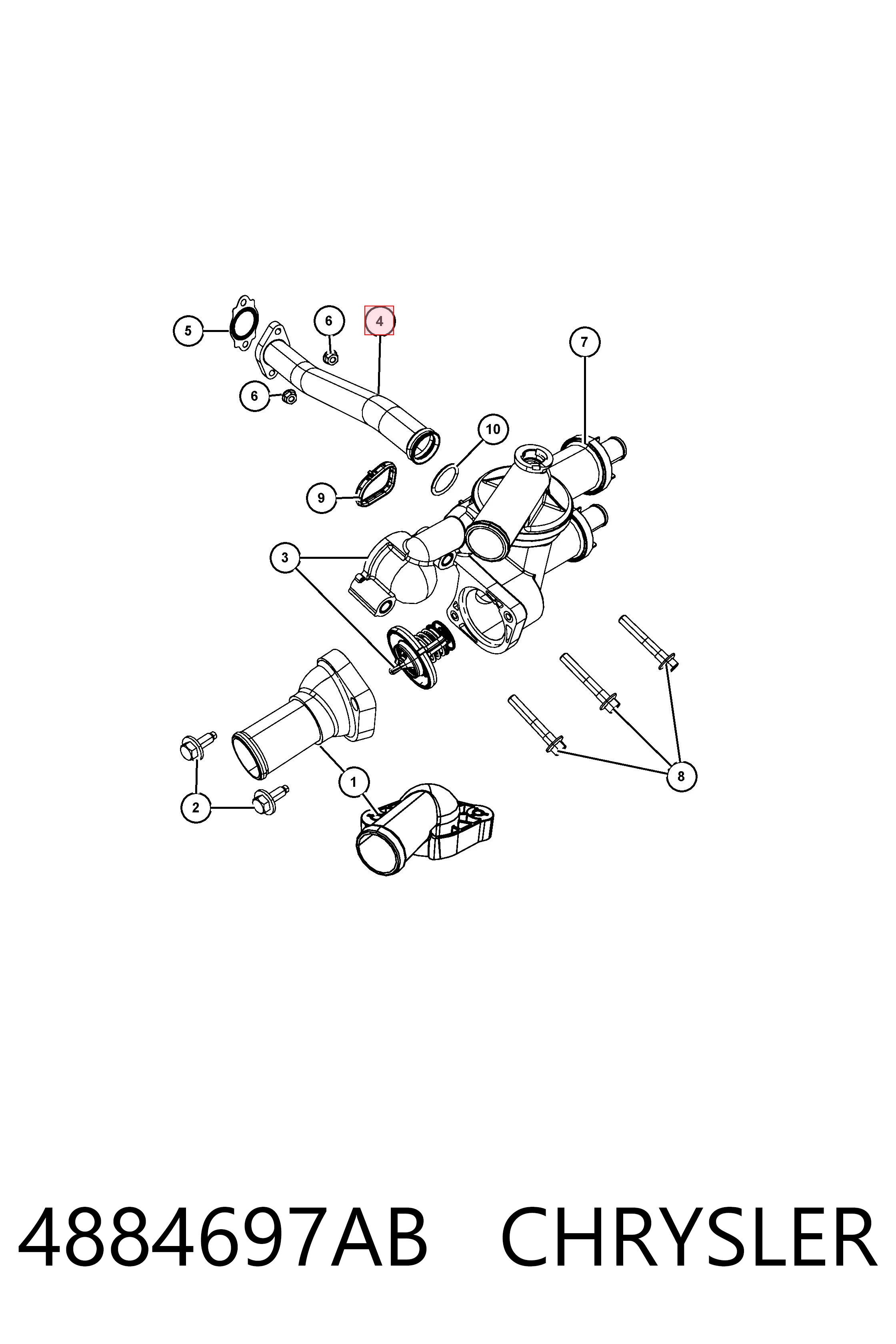 4884697AB Chrysler 