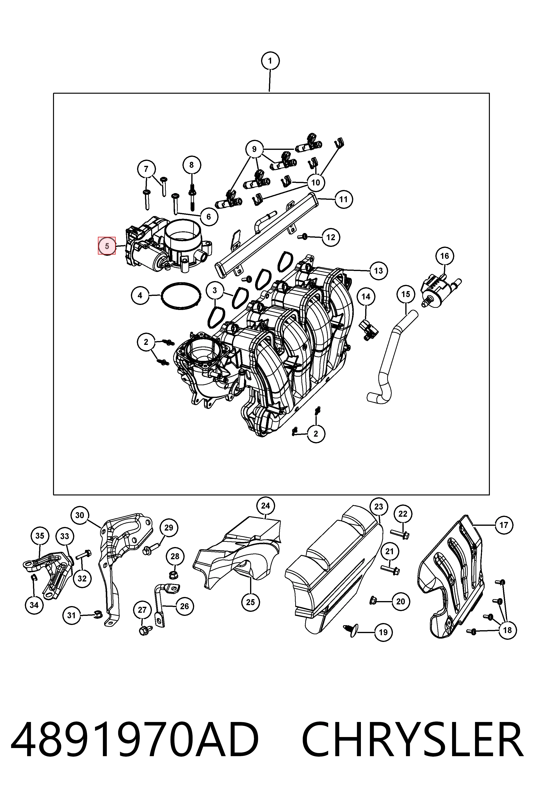  Cuerpo de mariposa Jeep Compass 