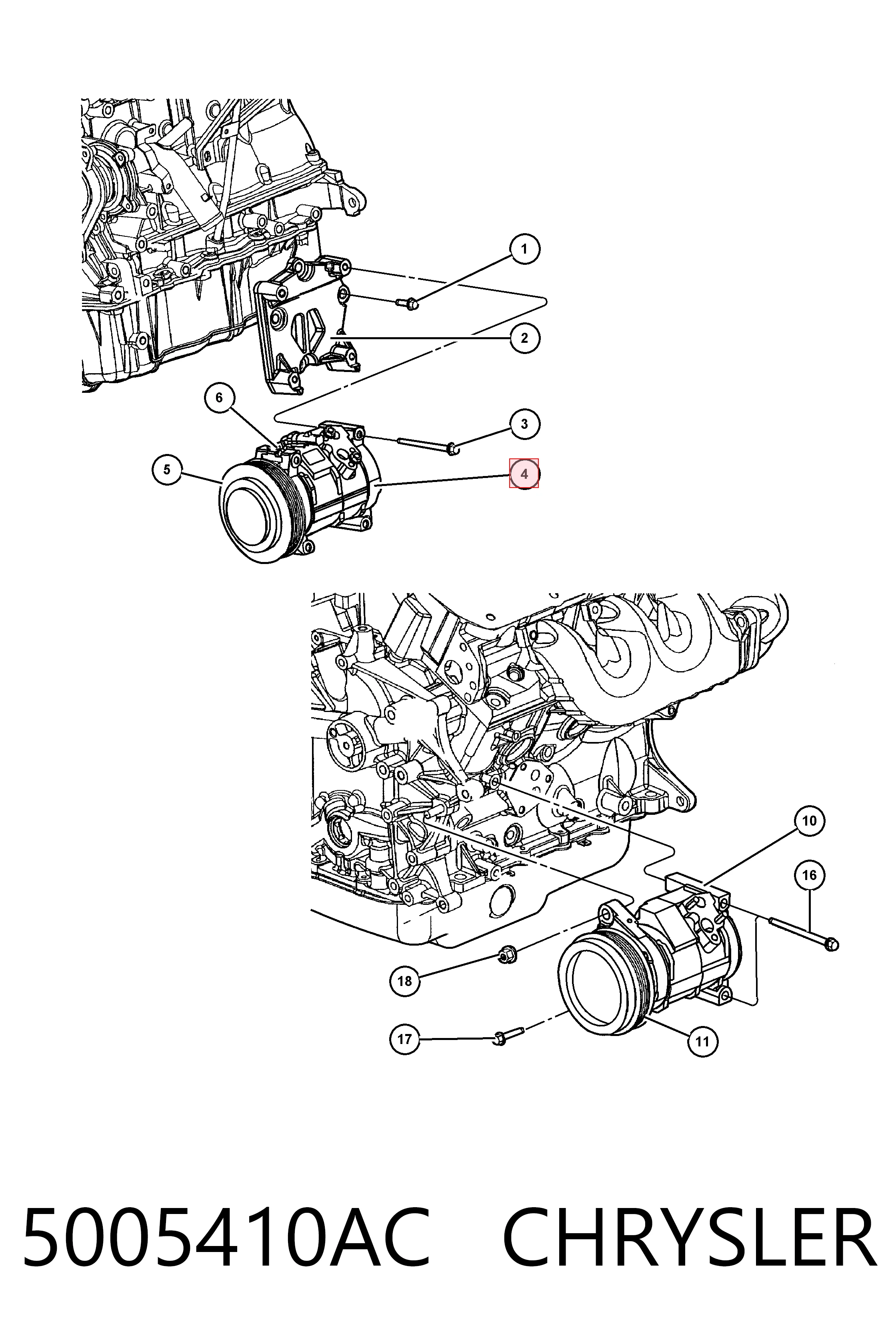 Comprar R5005498AF Mitsubishi Compresor de aire acondicionado coche