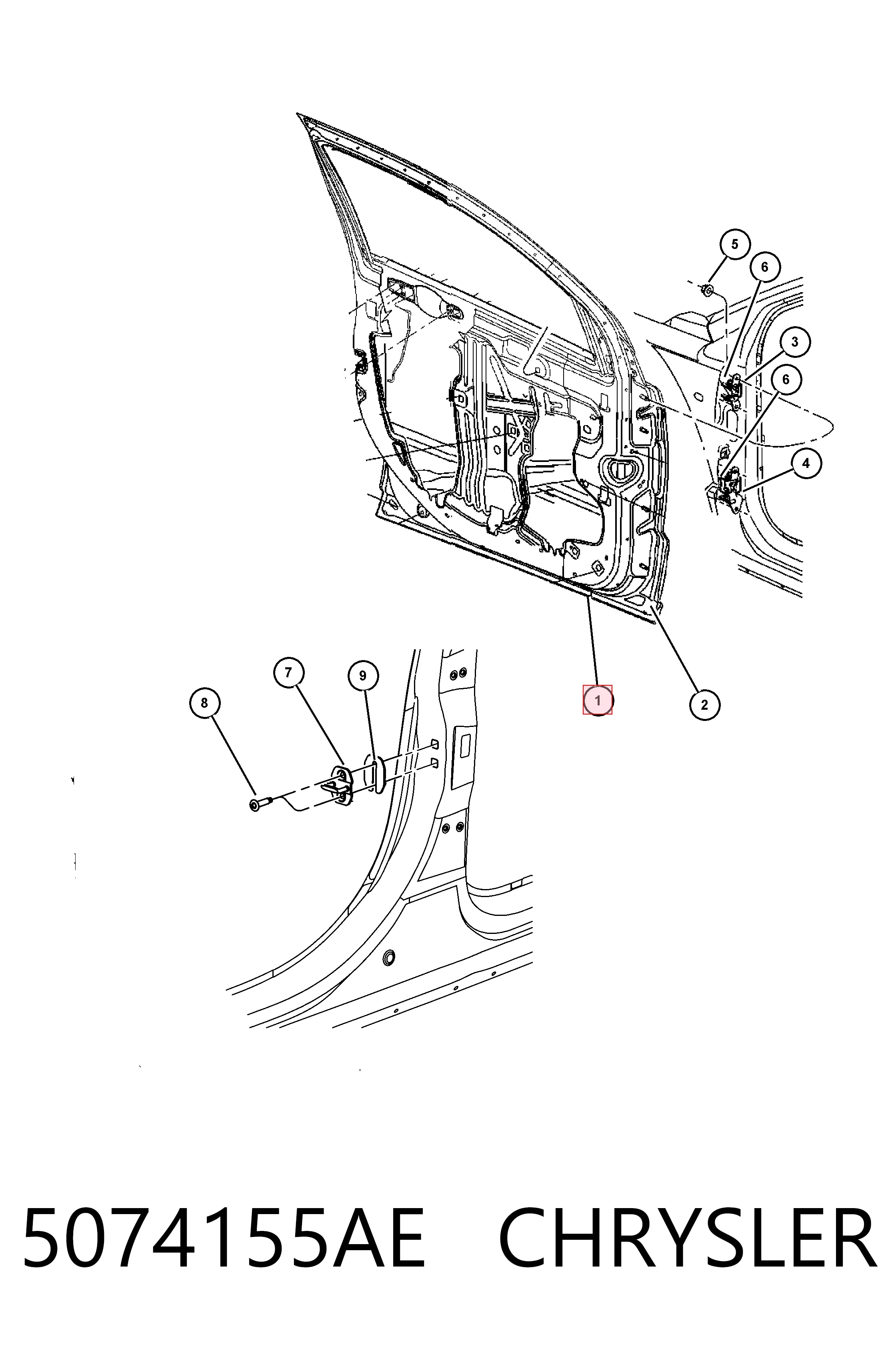 Comprar Puerta delantera izquierda Dodge Caliber SXT PM