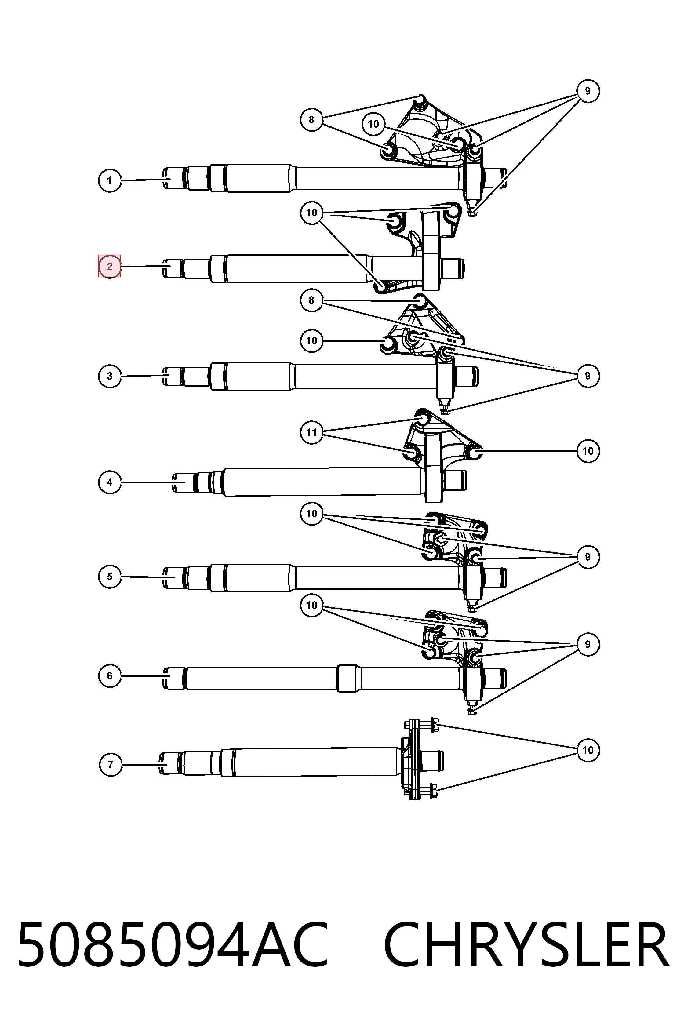 5085094AC Chrysler
