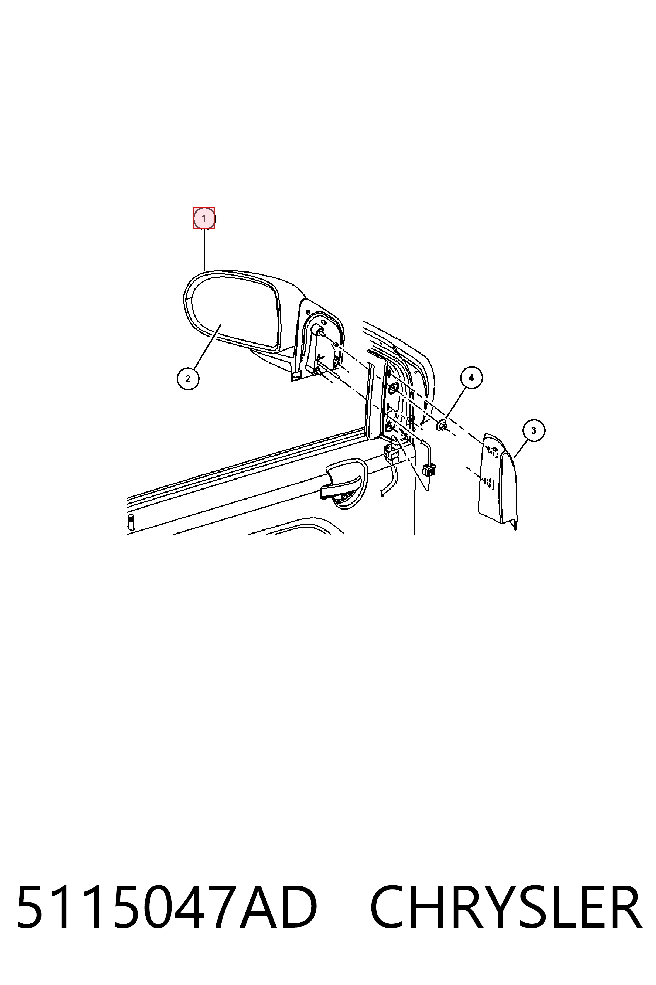 Espejo izquierdo Fiat/Alfa/Lancia K05115047AK precio, desde 137,94 EUR