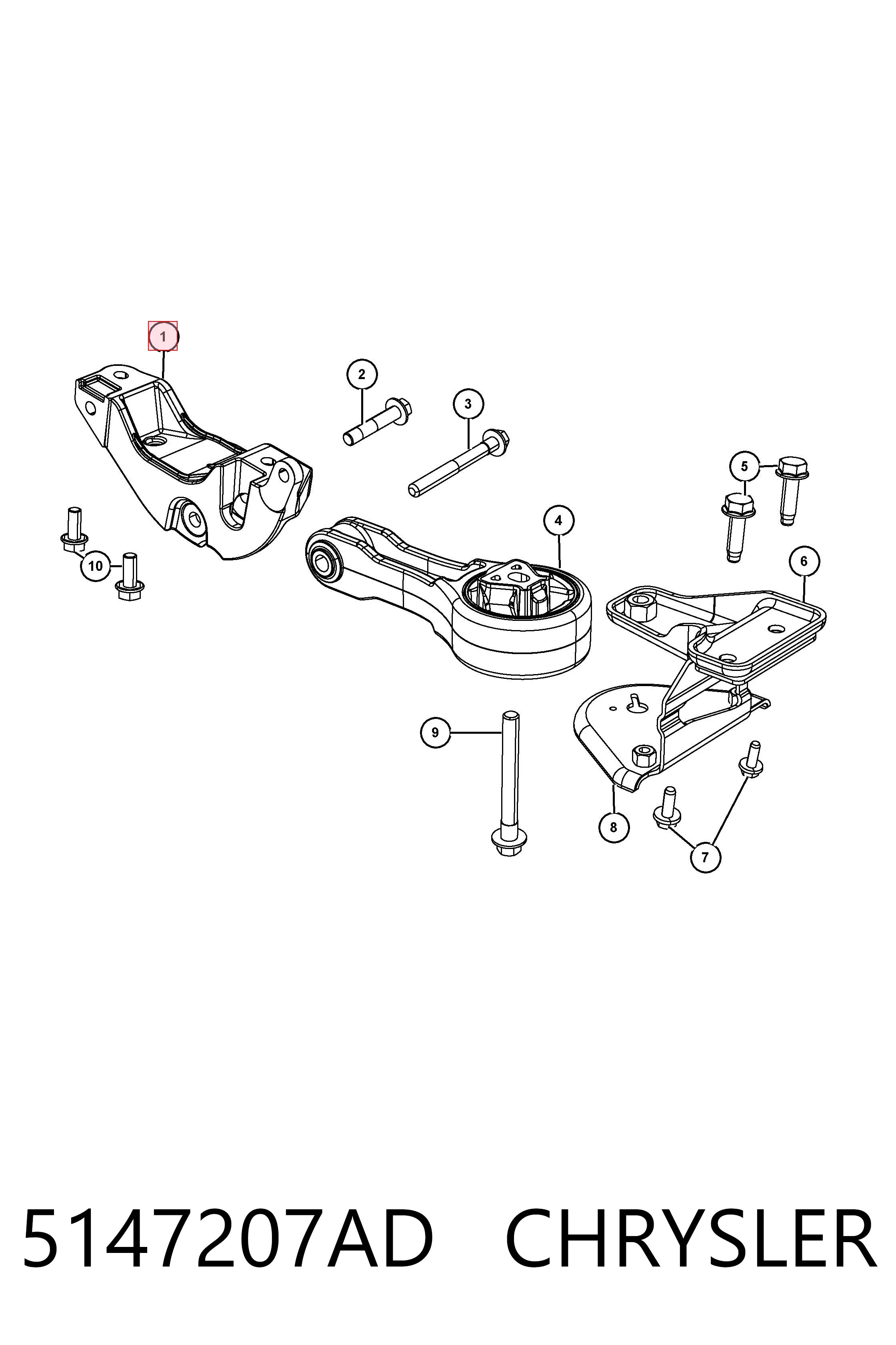 5147207AD CHRYSLER