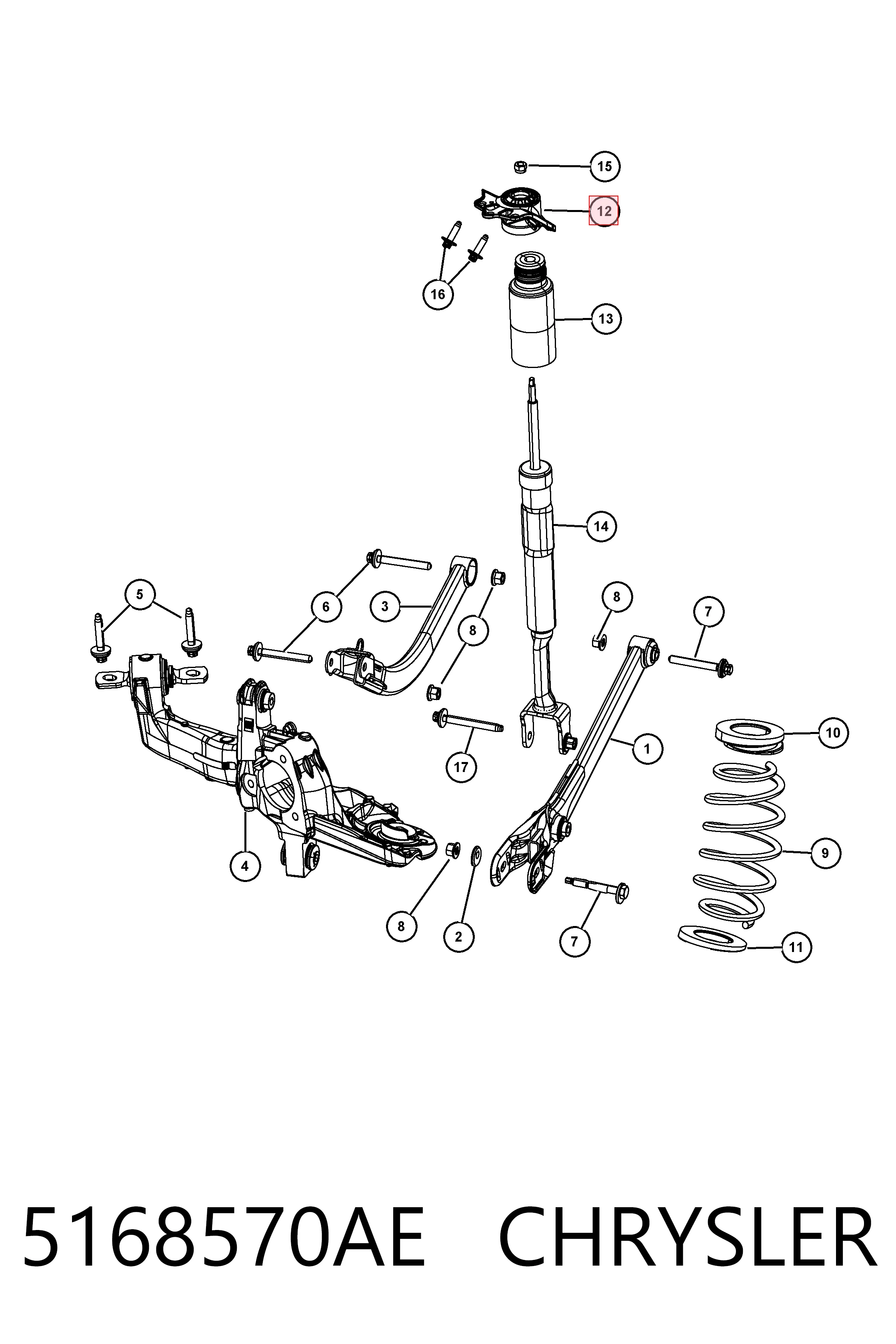 5168570AE Chrysler