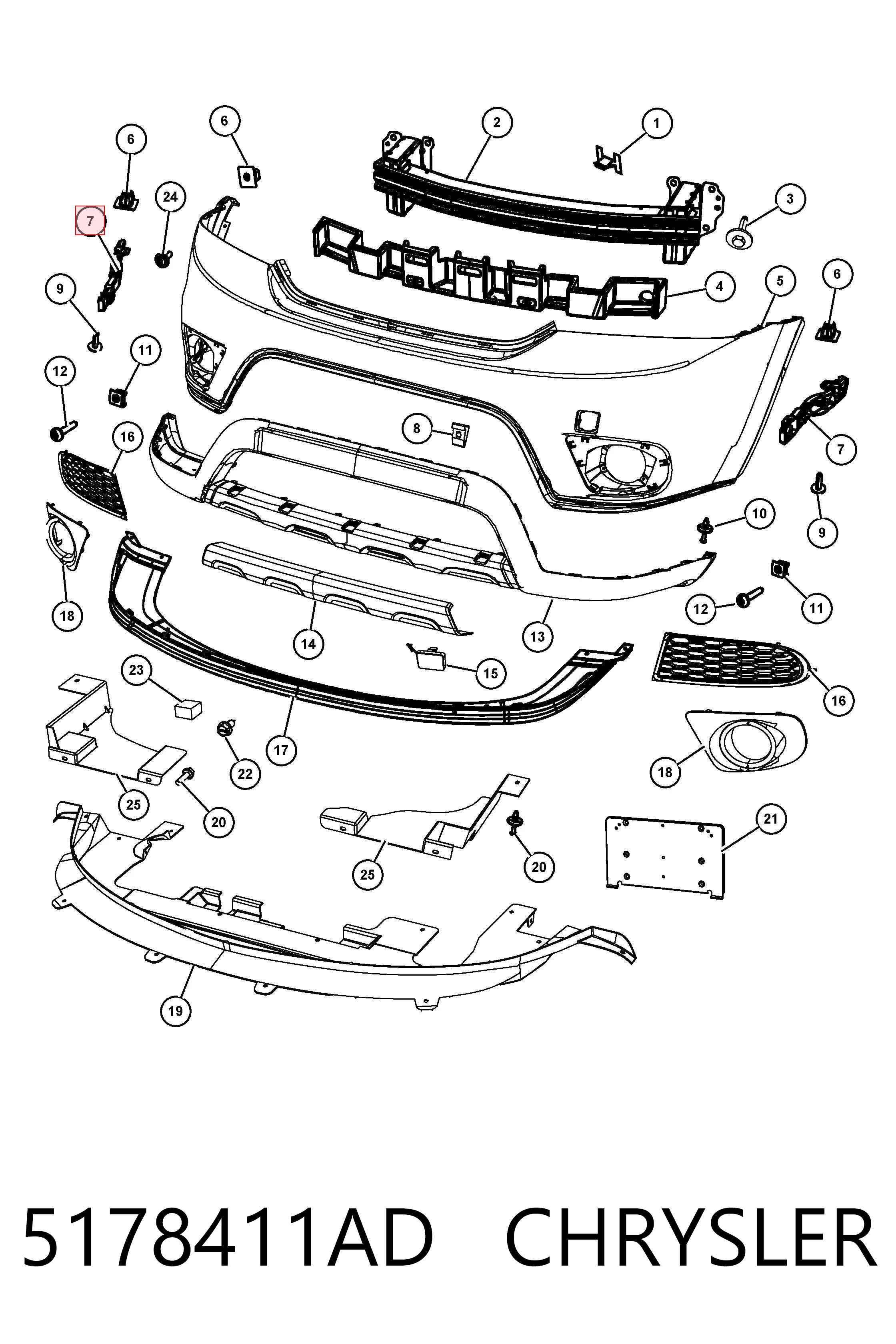 5178411AD Chrysler