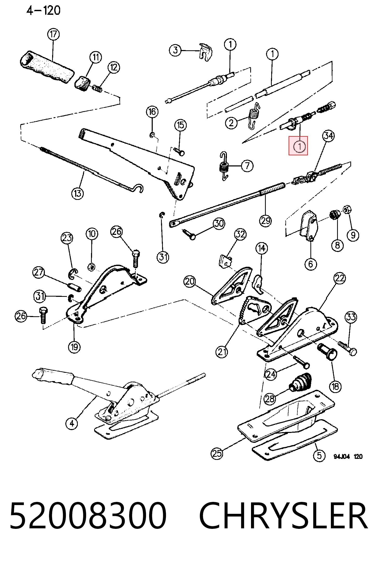 Comprar Cable de freno de mano trasero derecho/izquierdo Jeep Cherokee II XJ