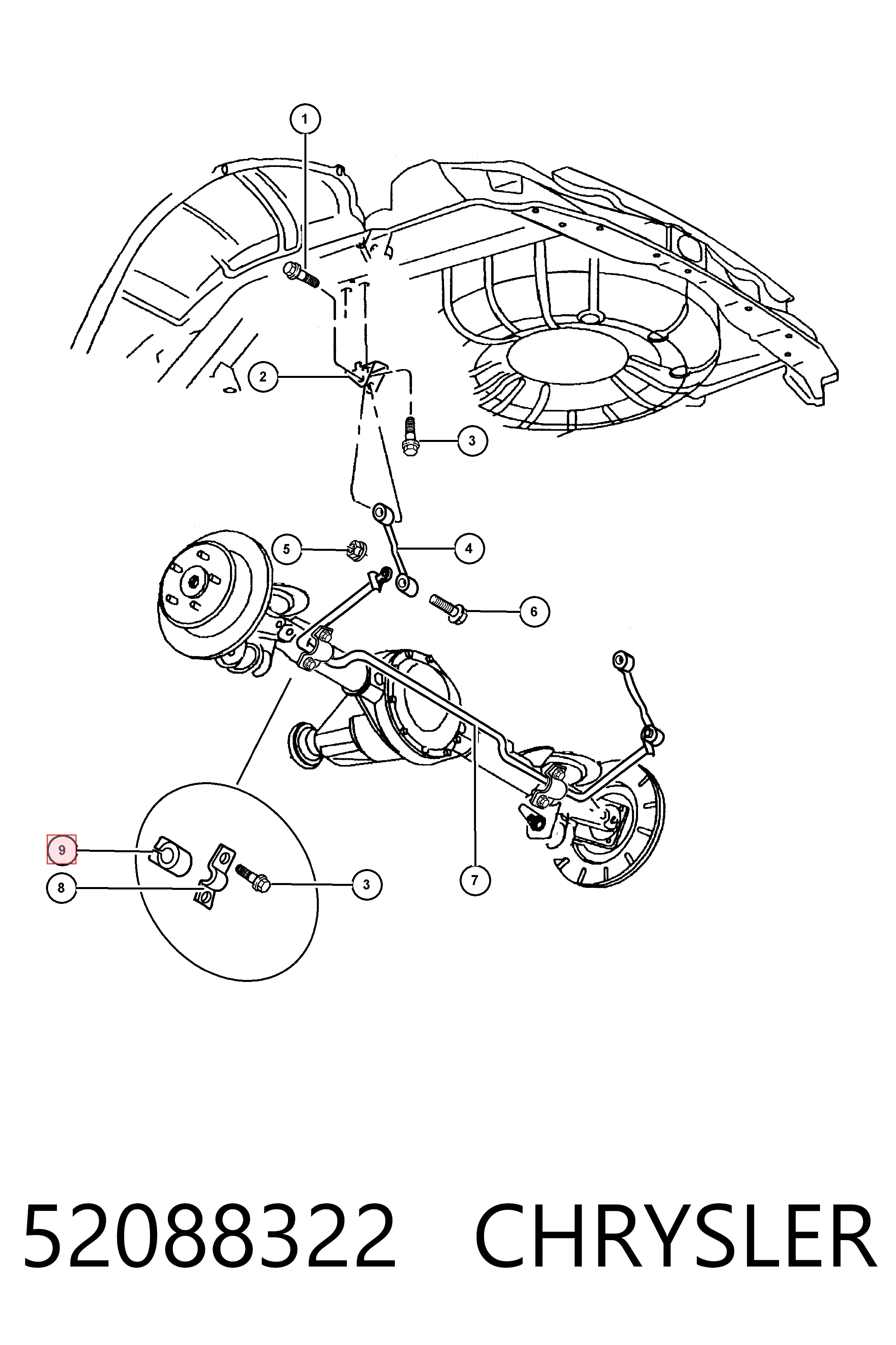 52088322 Chrysler