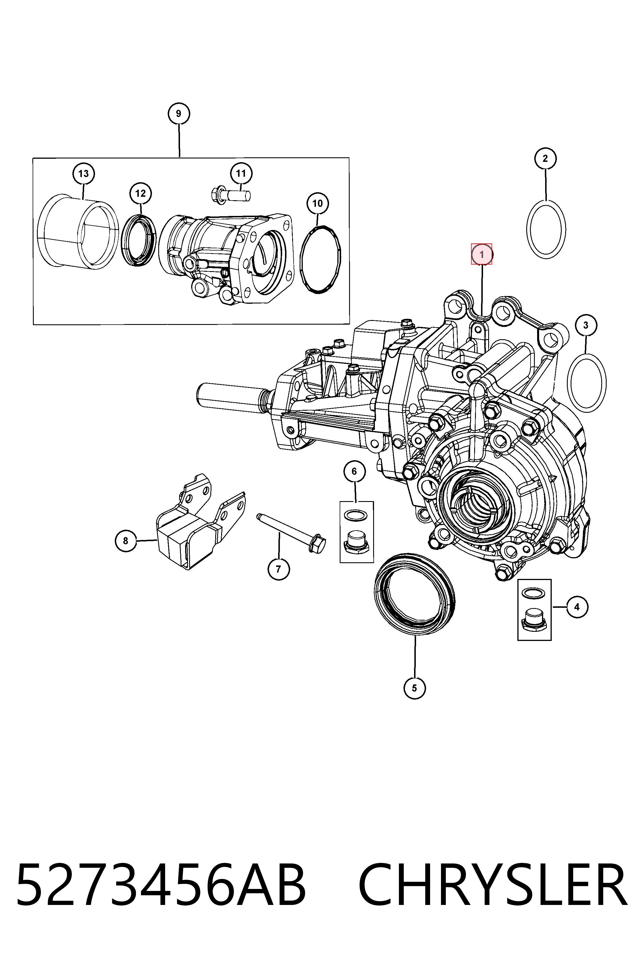5273456AB Chrysler