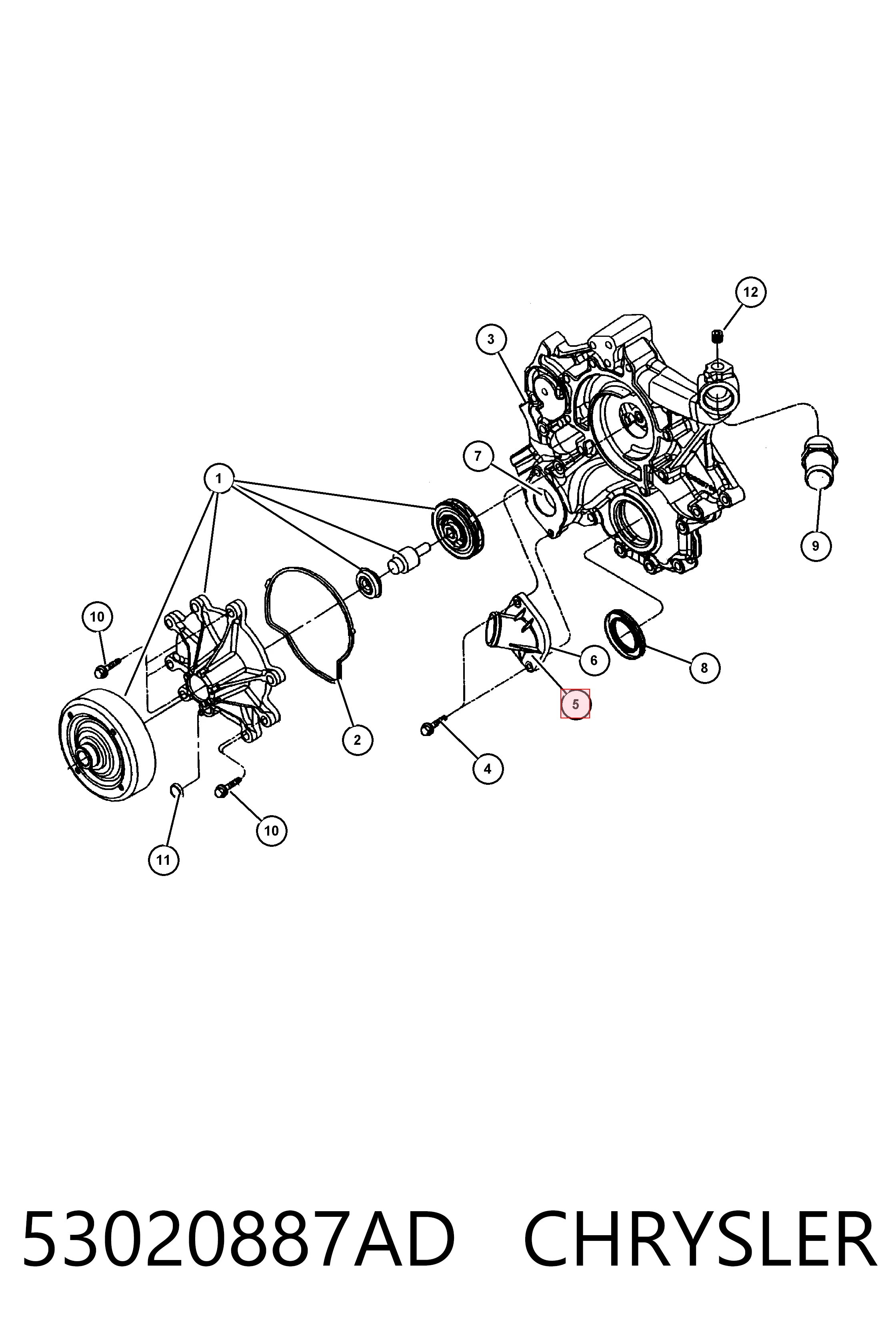 53020887AD Chrysler 