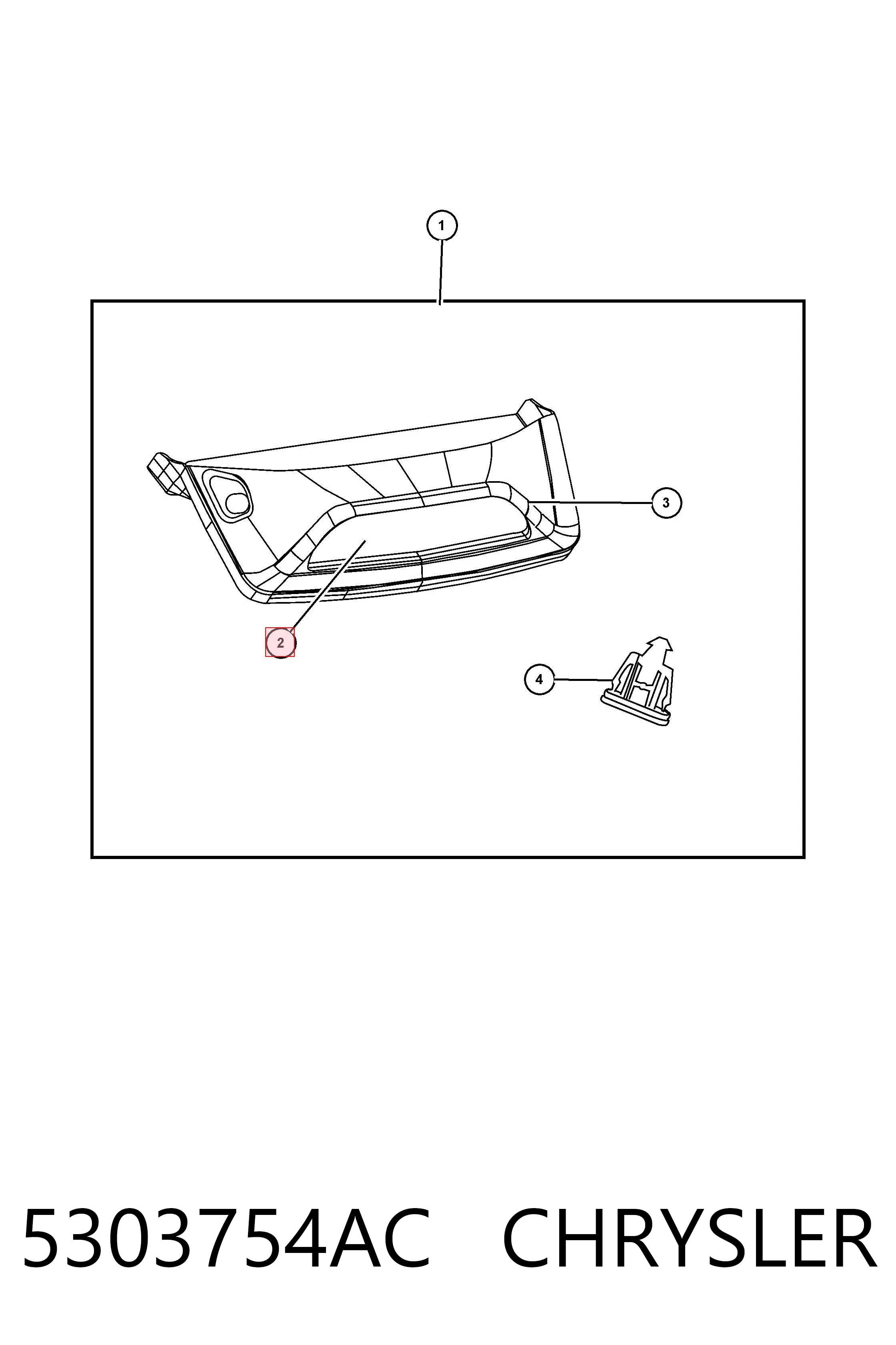 Lampara de luz de freno adicional  Fiat/Alfa/Lancia K05303754AE precio, desde 60,98 EUR