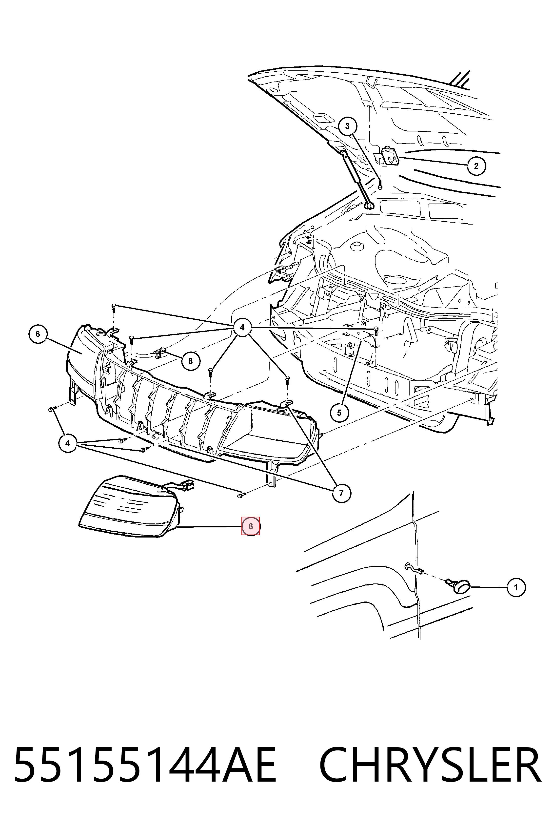 Faro derecho Fiat/Alfa/Lancia K55155144AD precio, desde 88,57 EUR