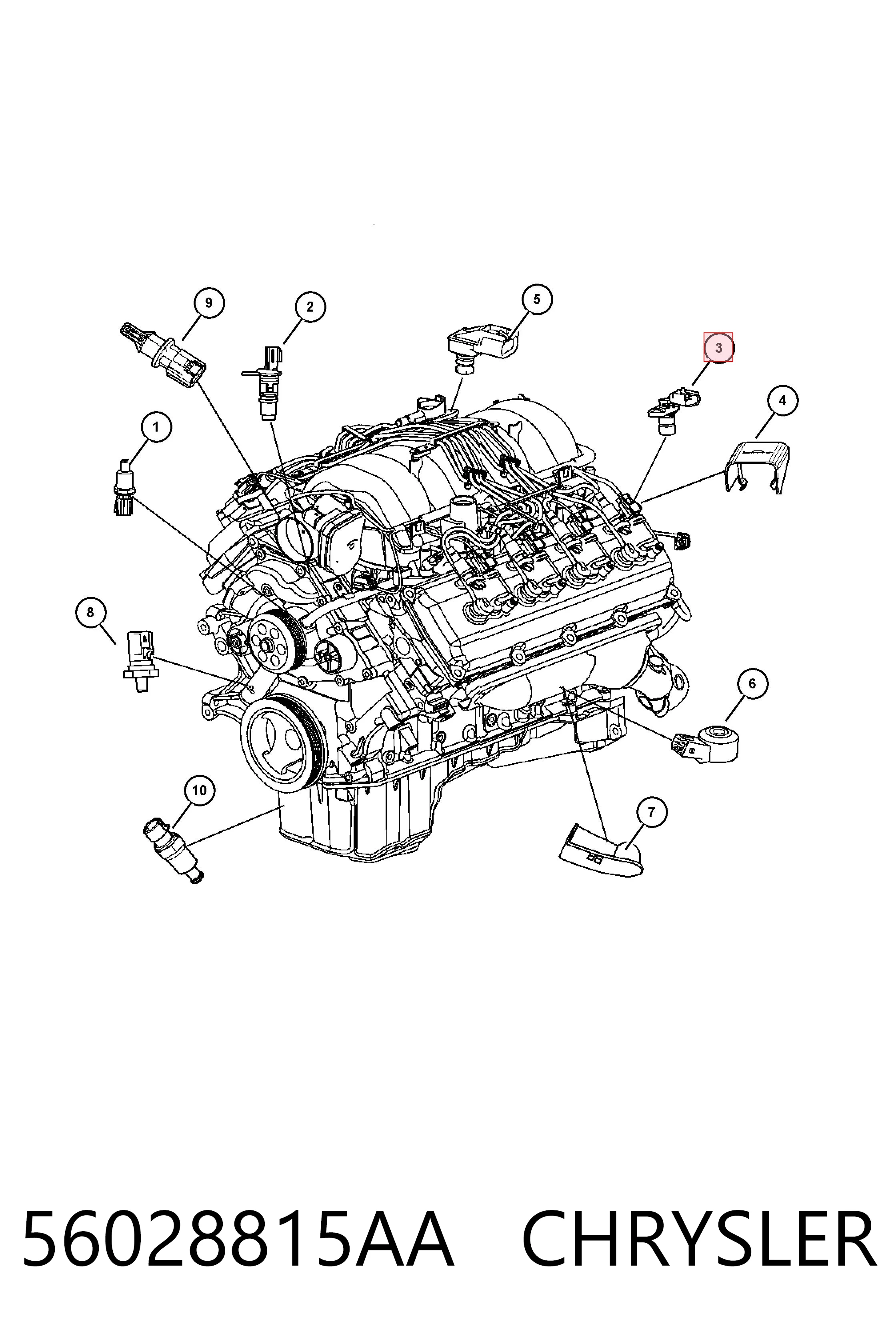 56028815AA Chrysler