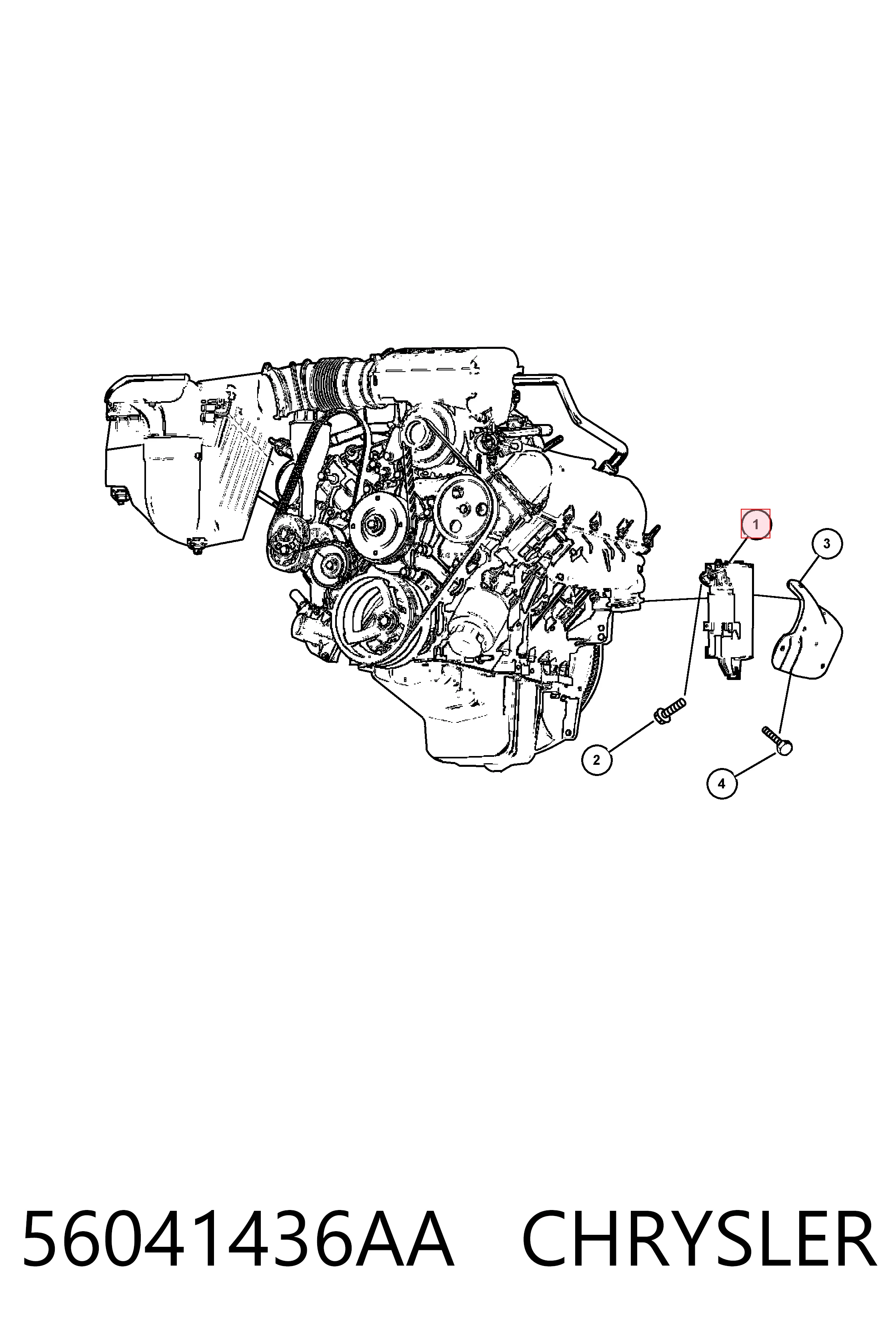 56041436AA Chrysler