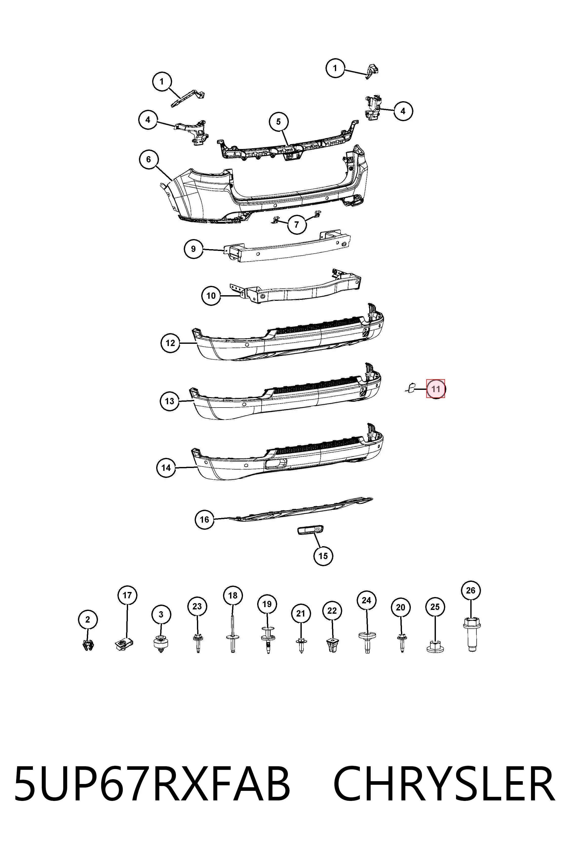 5UP67RXFAB Chrysler