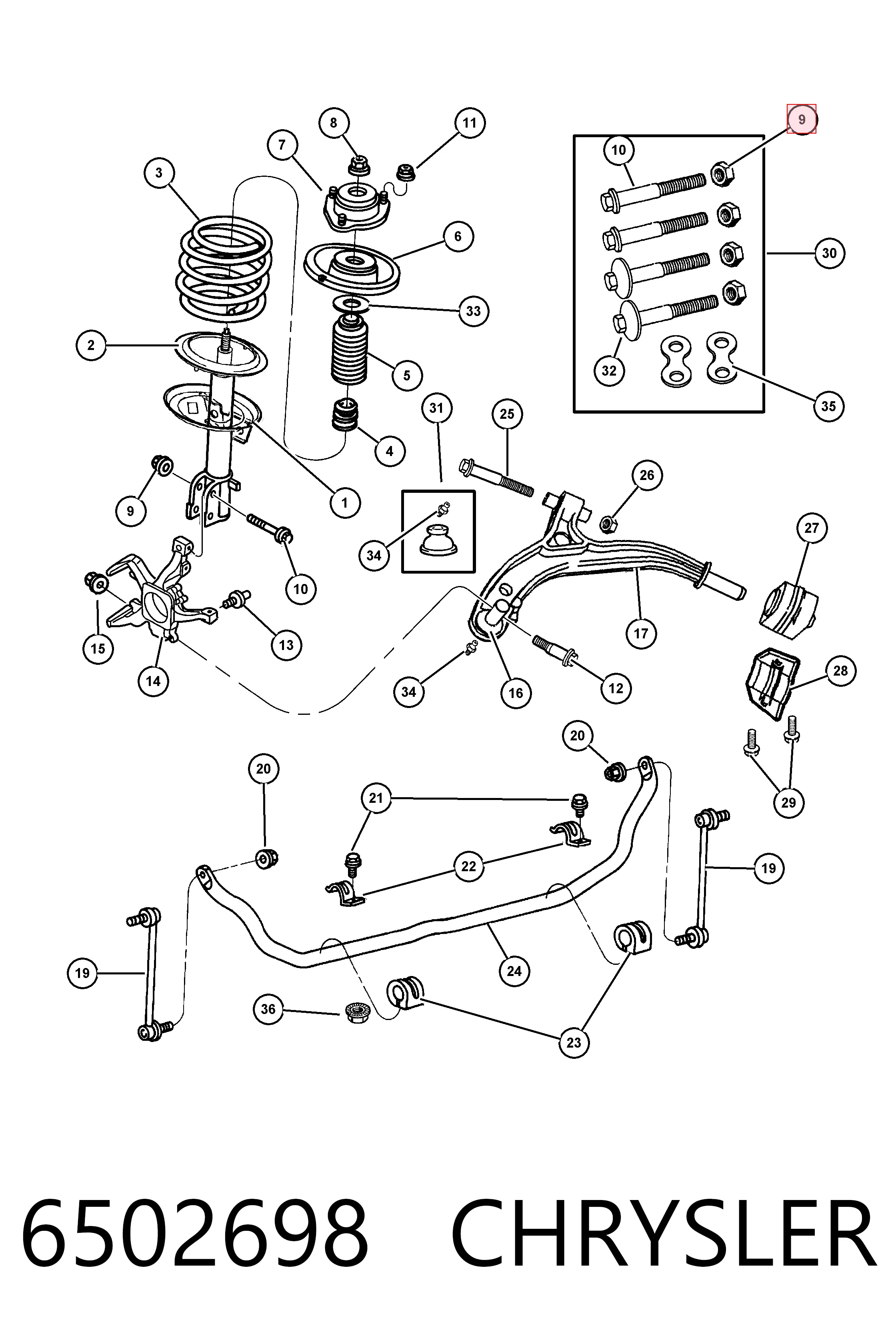 6502698 Chrysler
