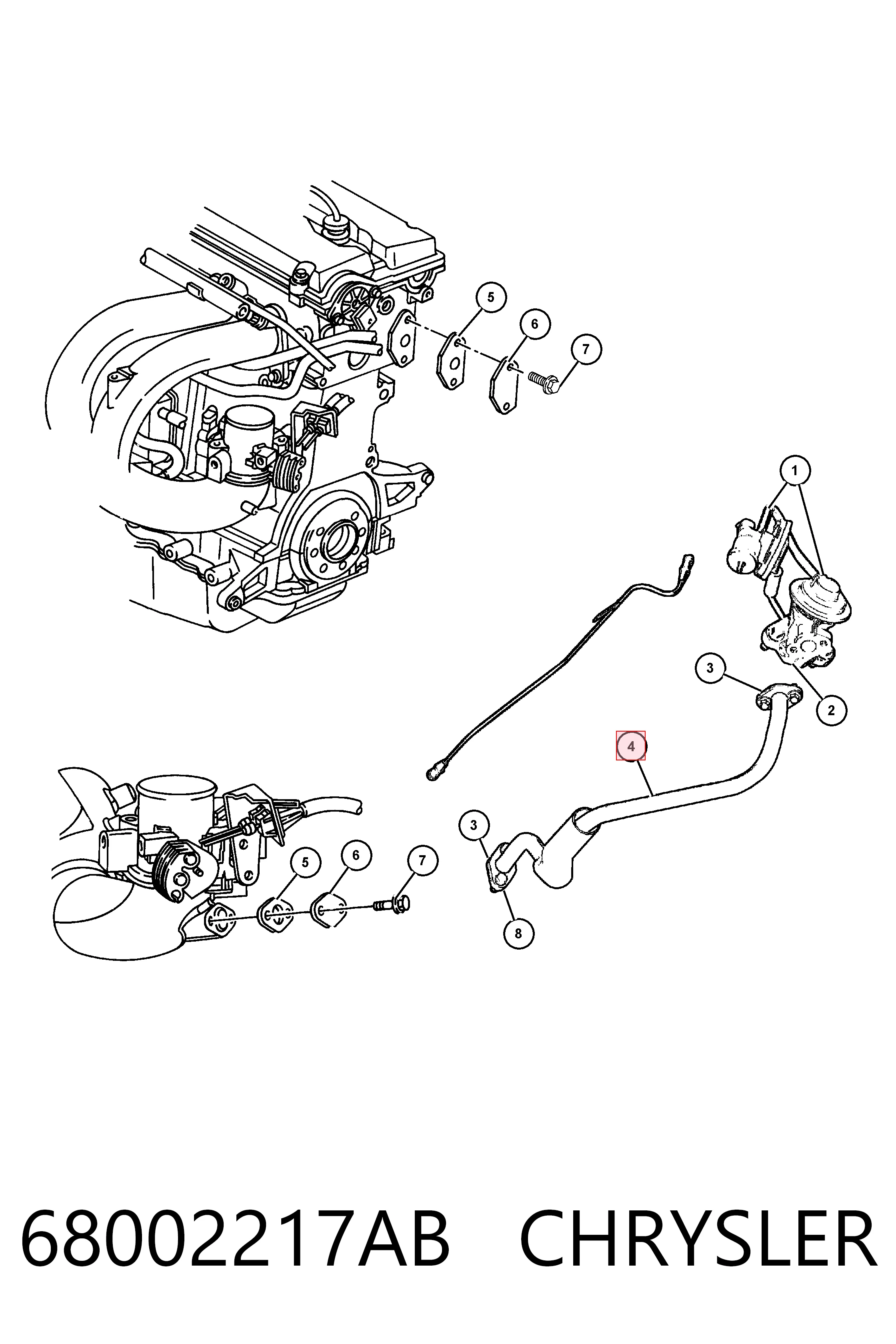 K68002217AA Fiat/Alfa/Lancia 