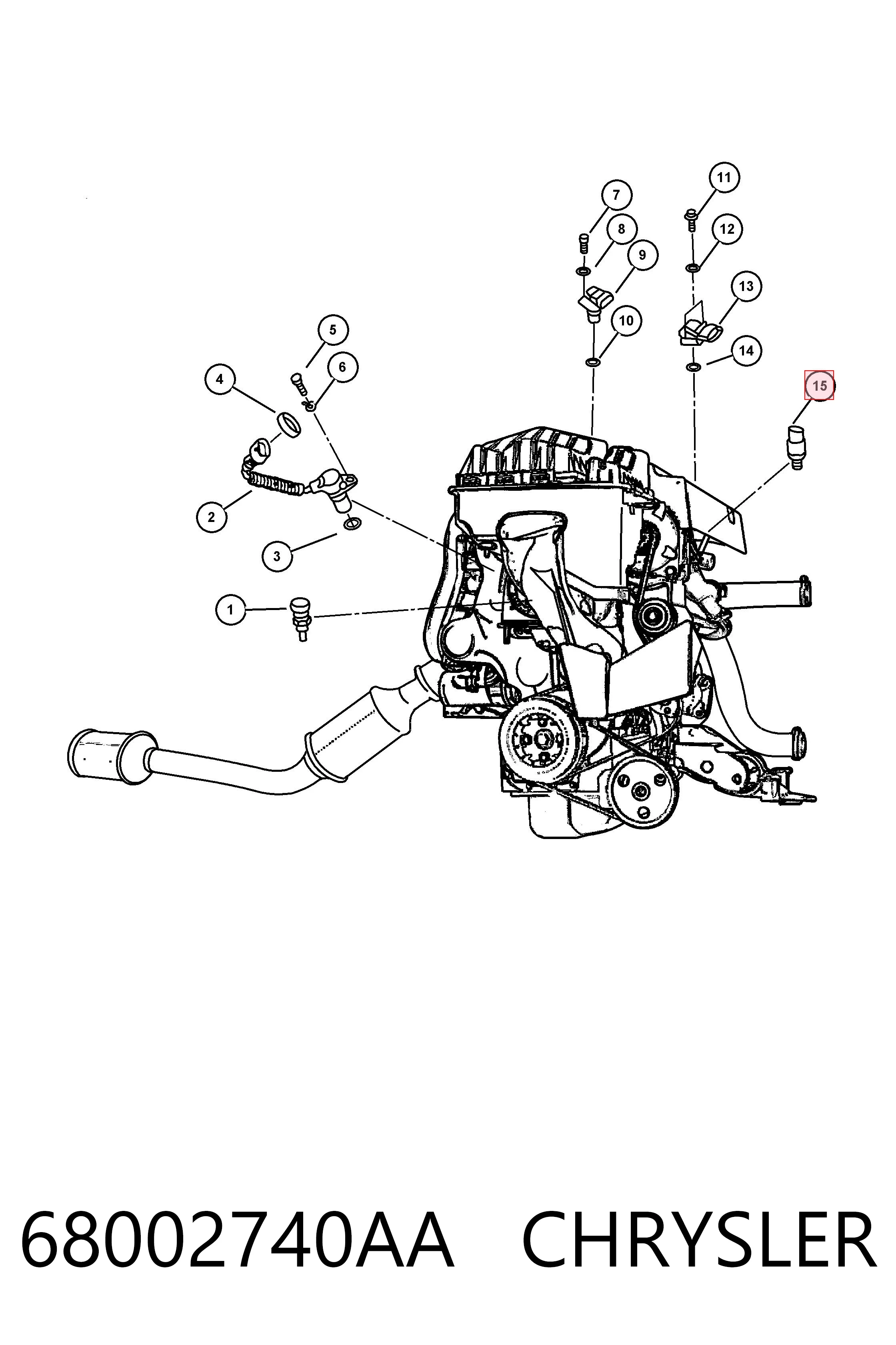  Fiat/Alfa/Lancia K05072726AA precio, desde 690,04 EUR