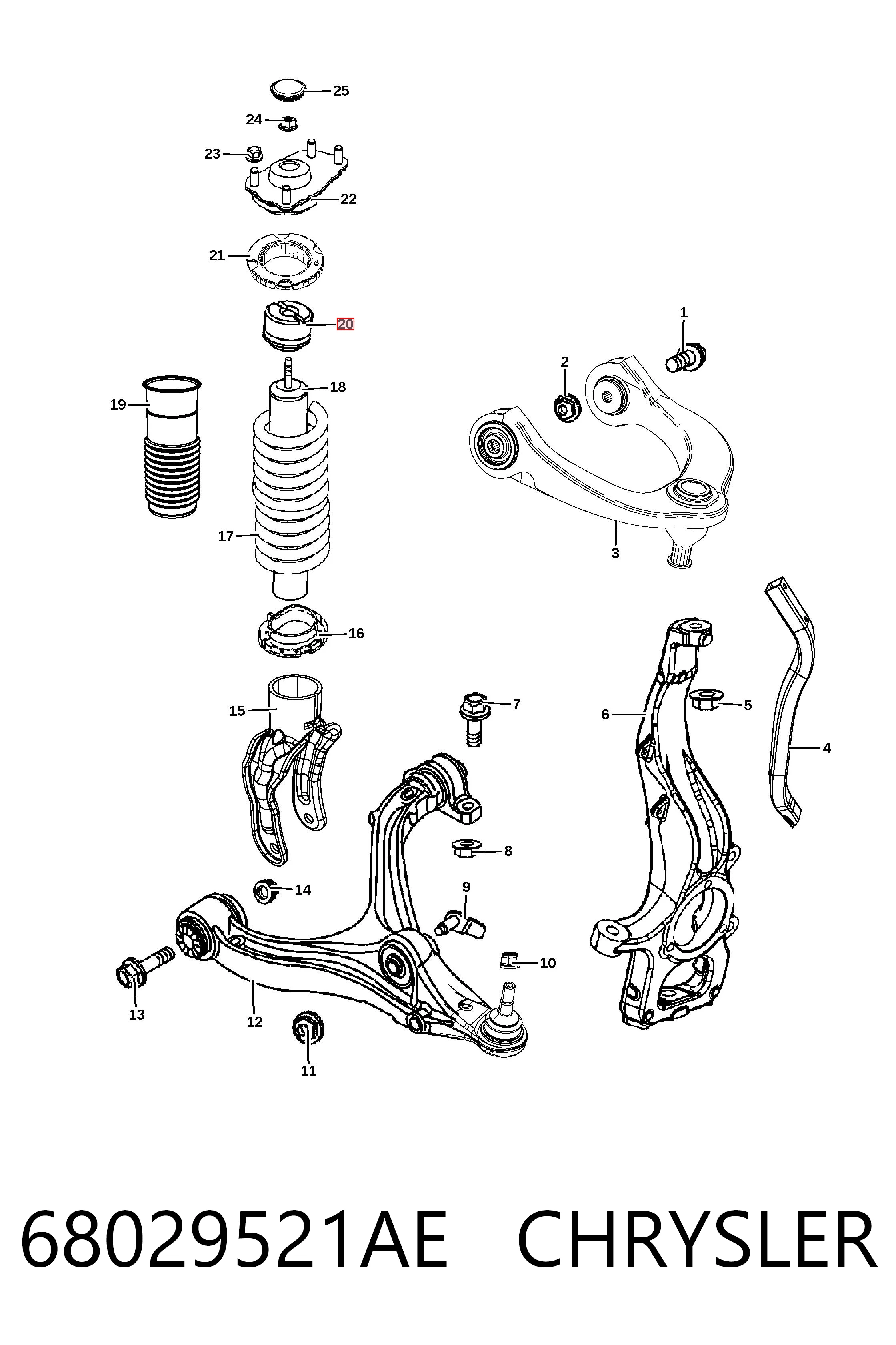 68029521AE Chrysler