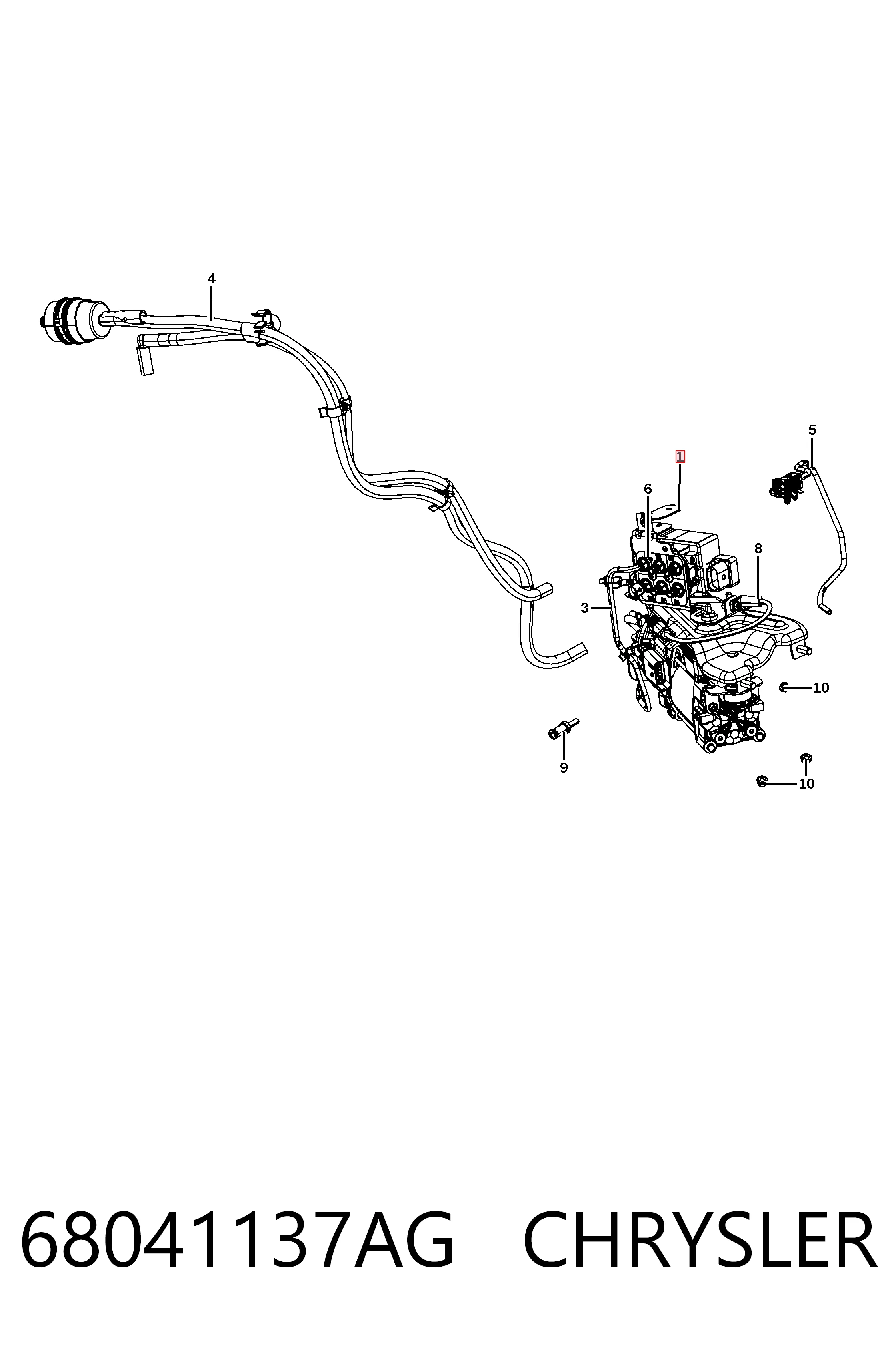 Comprar K68041137AF Fiat/Alfa/Lancia Compresor de suspensión neumática