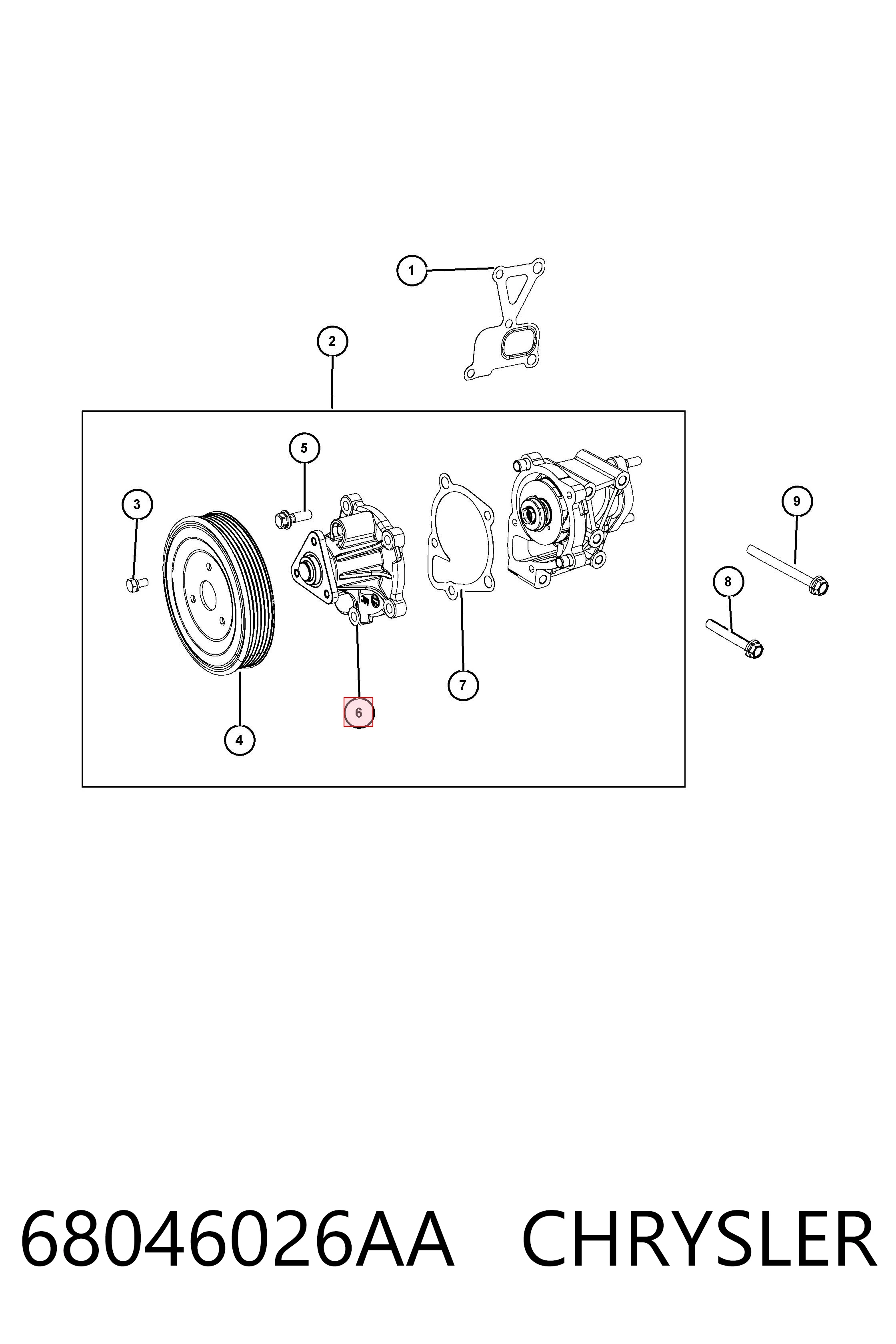 68046026AA Chrysler