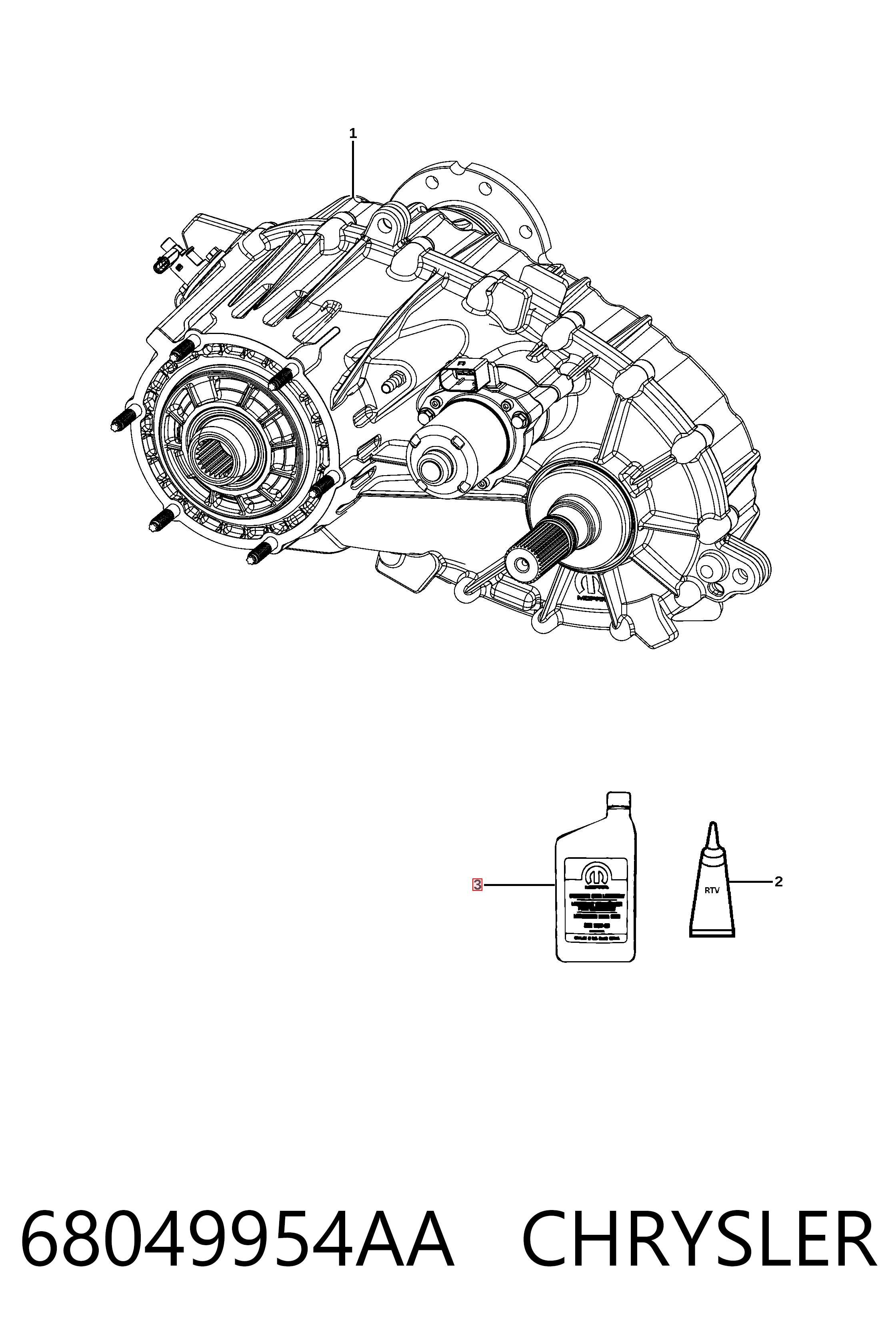 68049954AA Chrysler