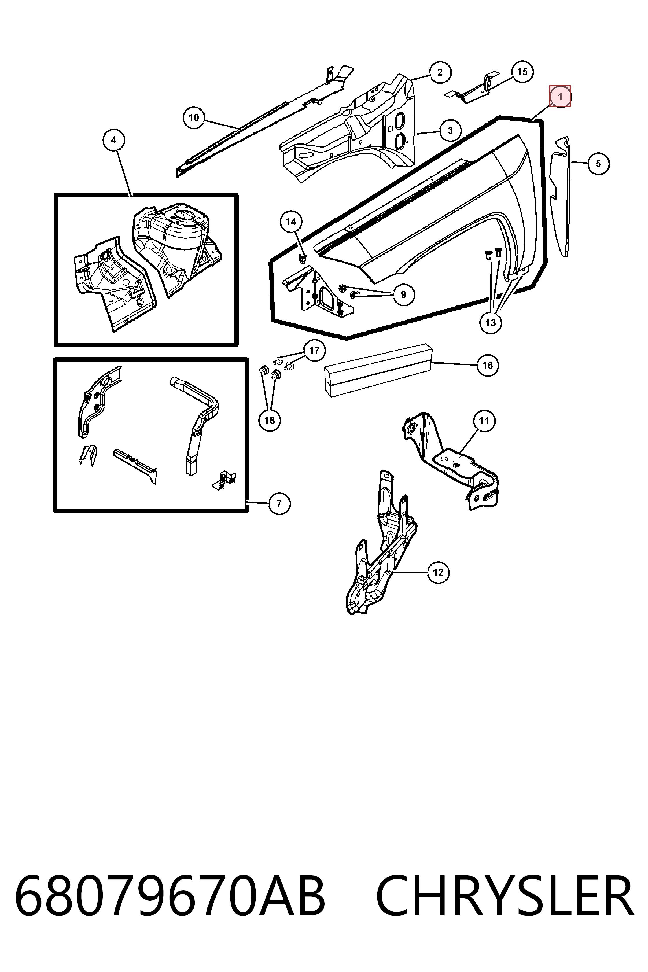 Guardabarros delanteros derecho Fiat/Alfa/Lancia K68079670AB precio, desde 77,27 EUR