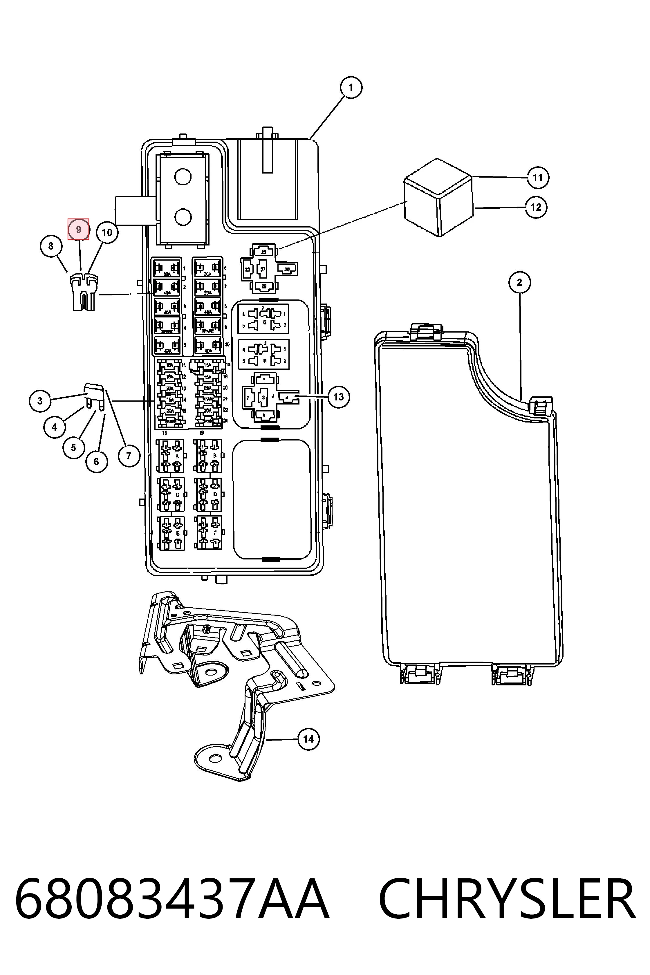 Comprar K04868008AB Fiat/Alfa/Lancia 