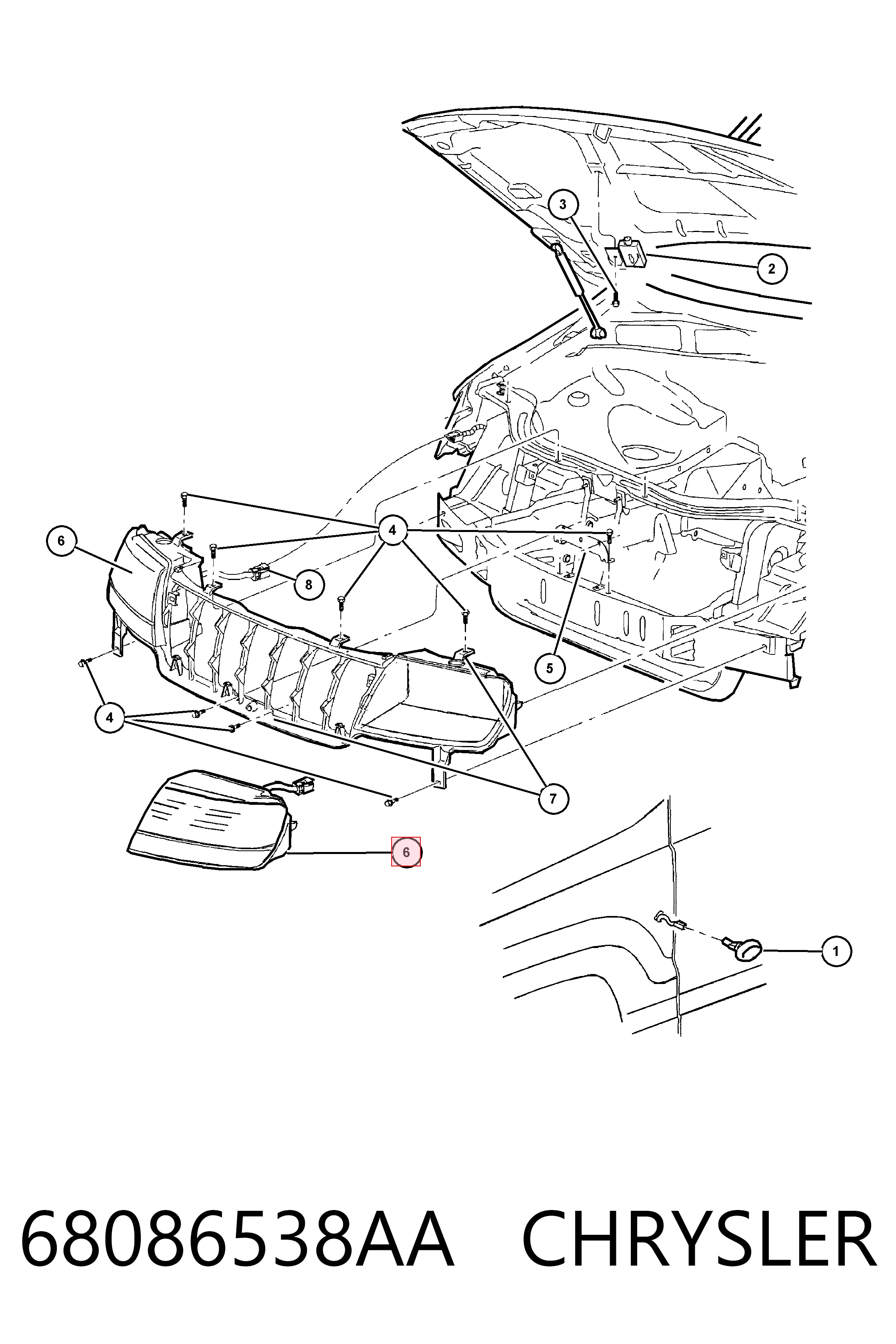Comprar K55155144AD Fiat/Alfa/Lancia Faro derecho
