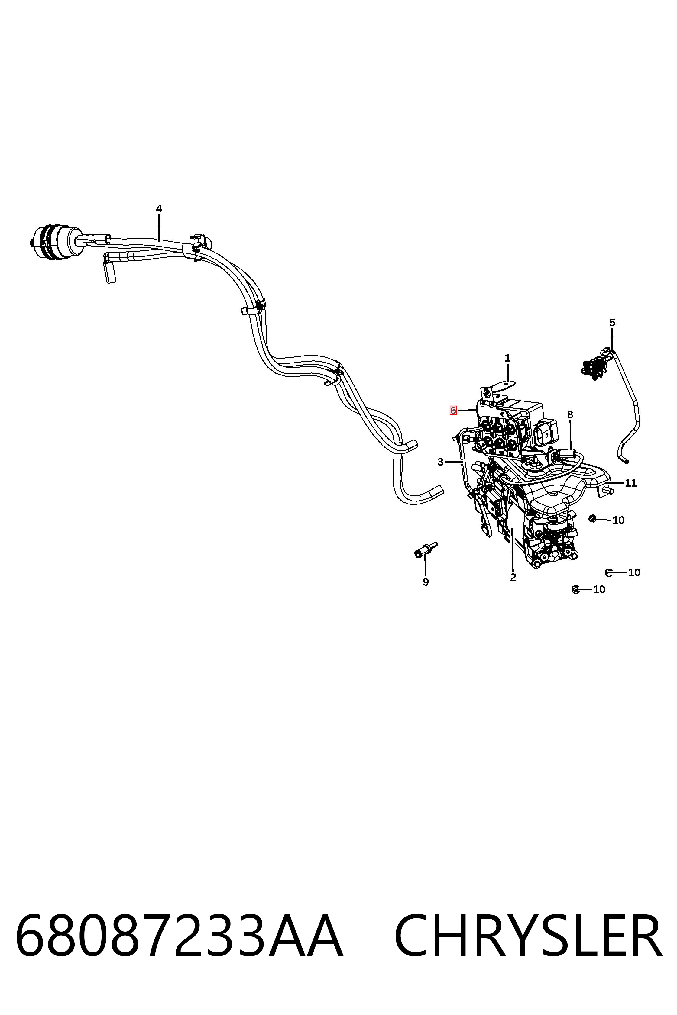 68087233AA Chrysler