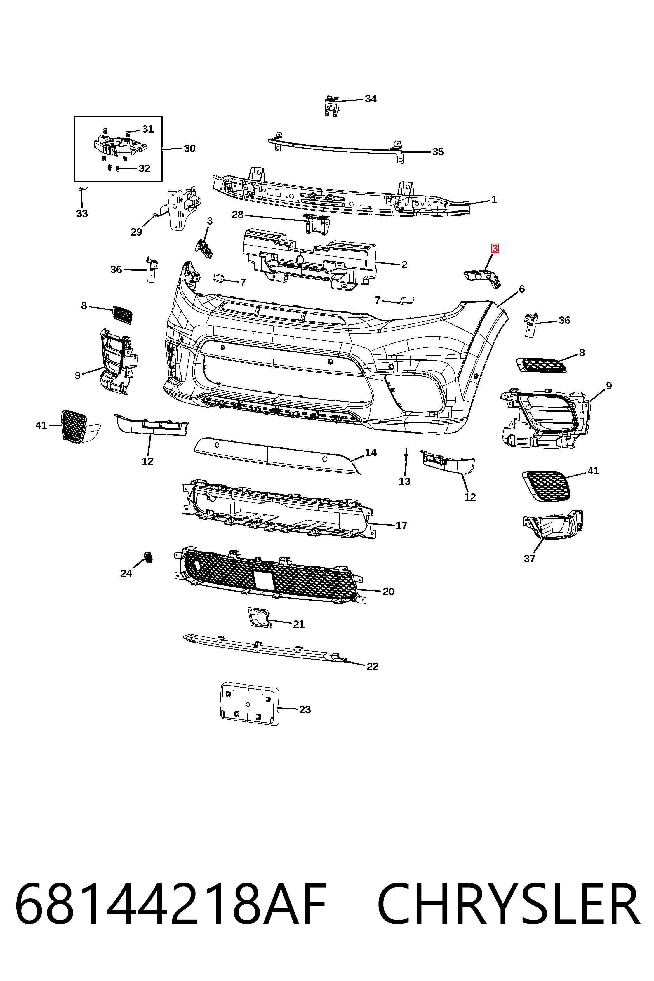 68144218AF Chrysler